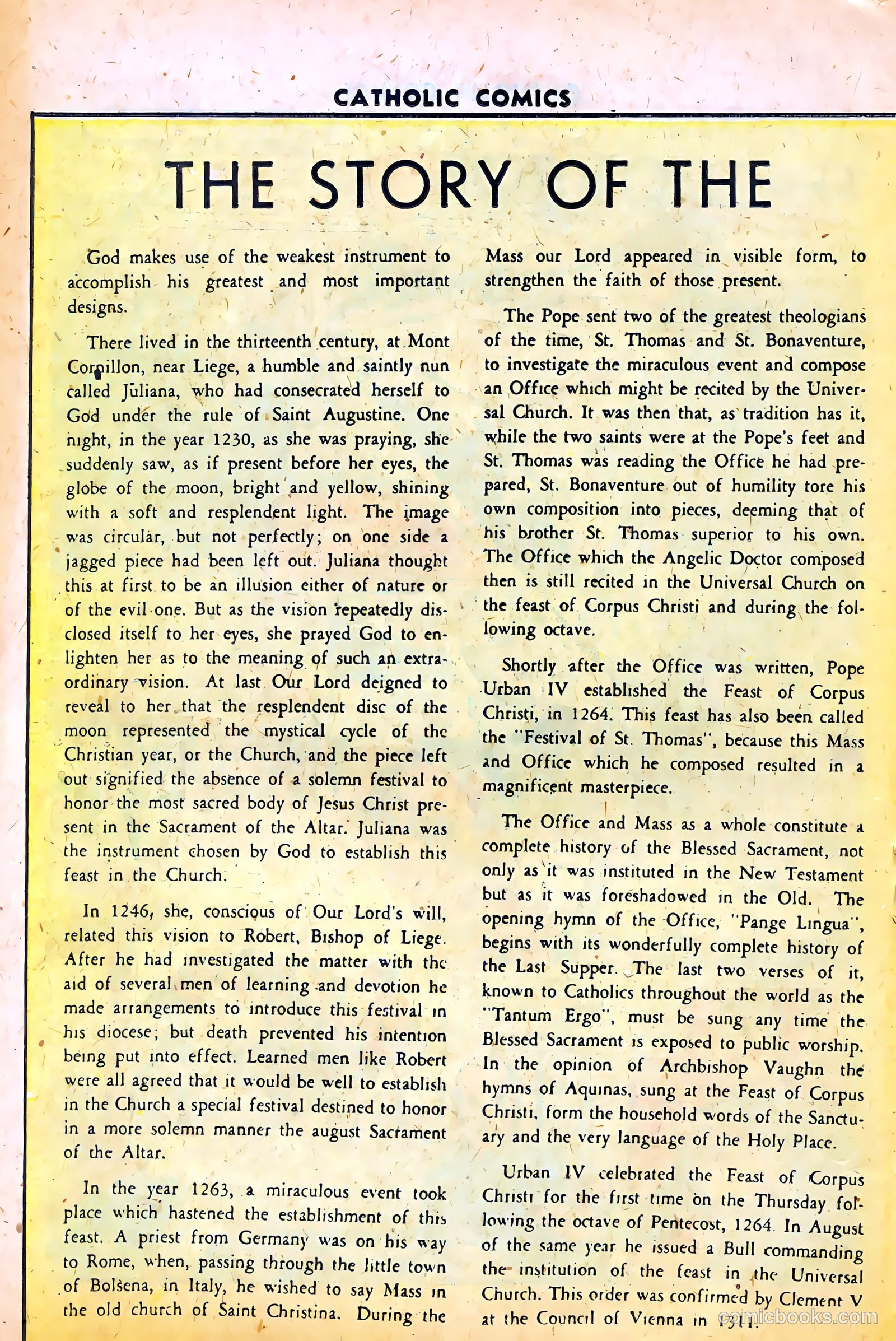 Catholic Comics #12 (1947) — page 18 of 36