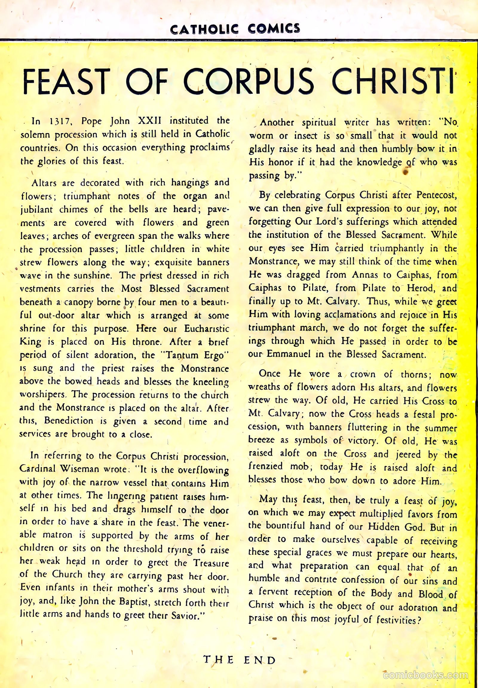 Catholic Comics #12 (1947) — page 19 of 36
