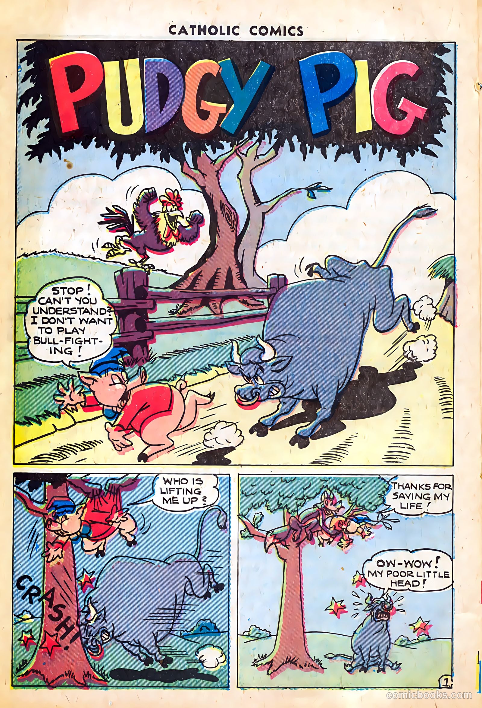 Catholic Comics #12 (1947) — page 20 of 36