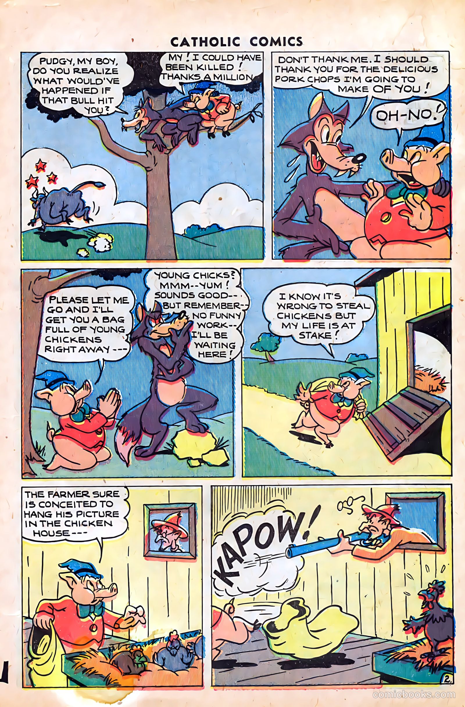 Catholic Comics #12 (1947) — page 21 of 36