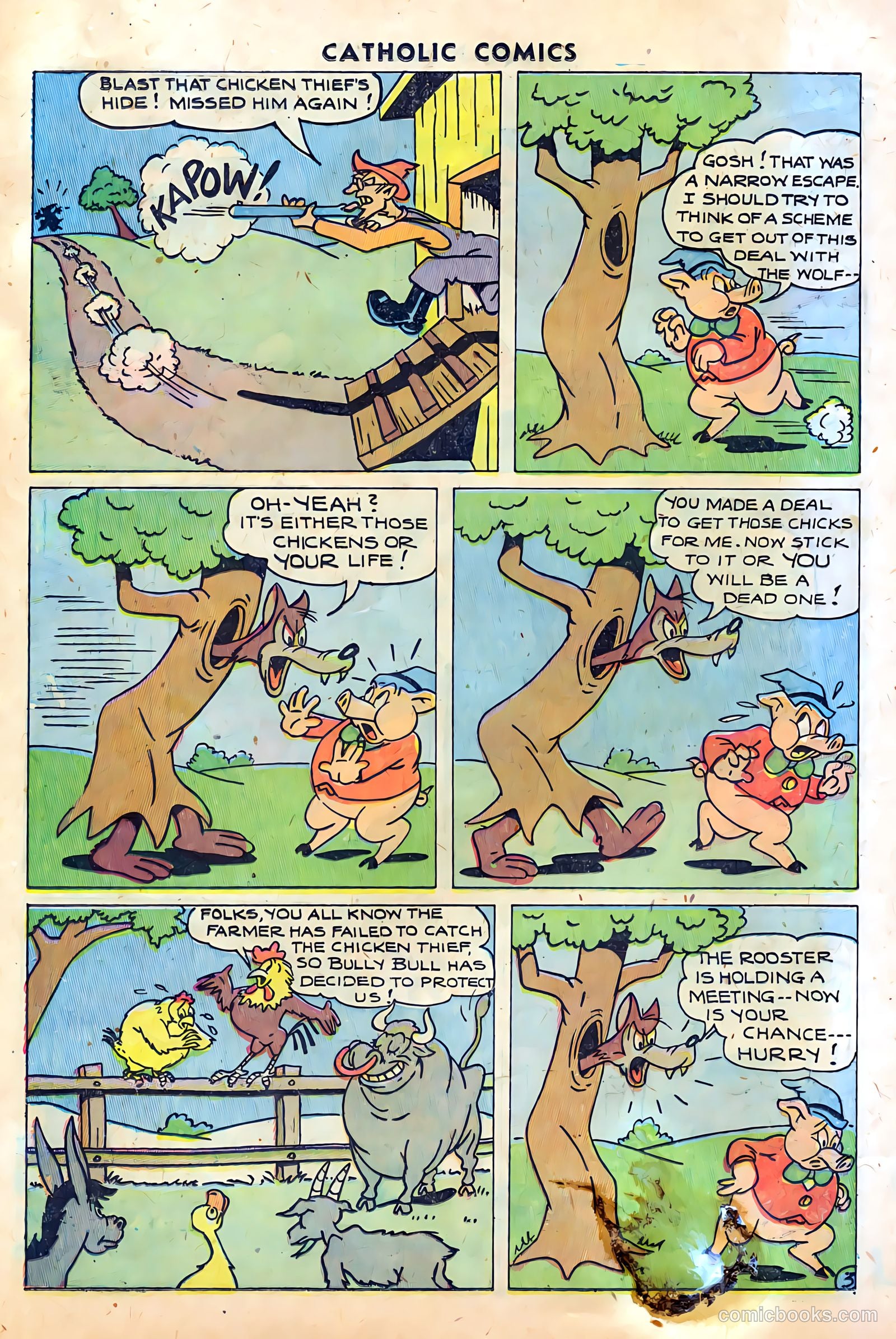 Catholic Comics #12 (1947) — page 22 of 36