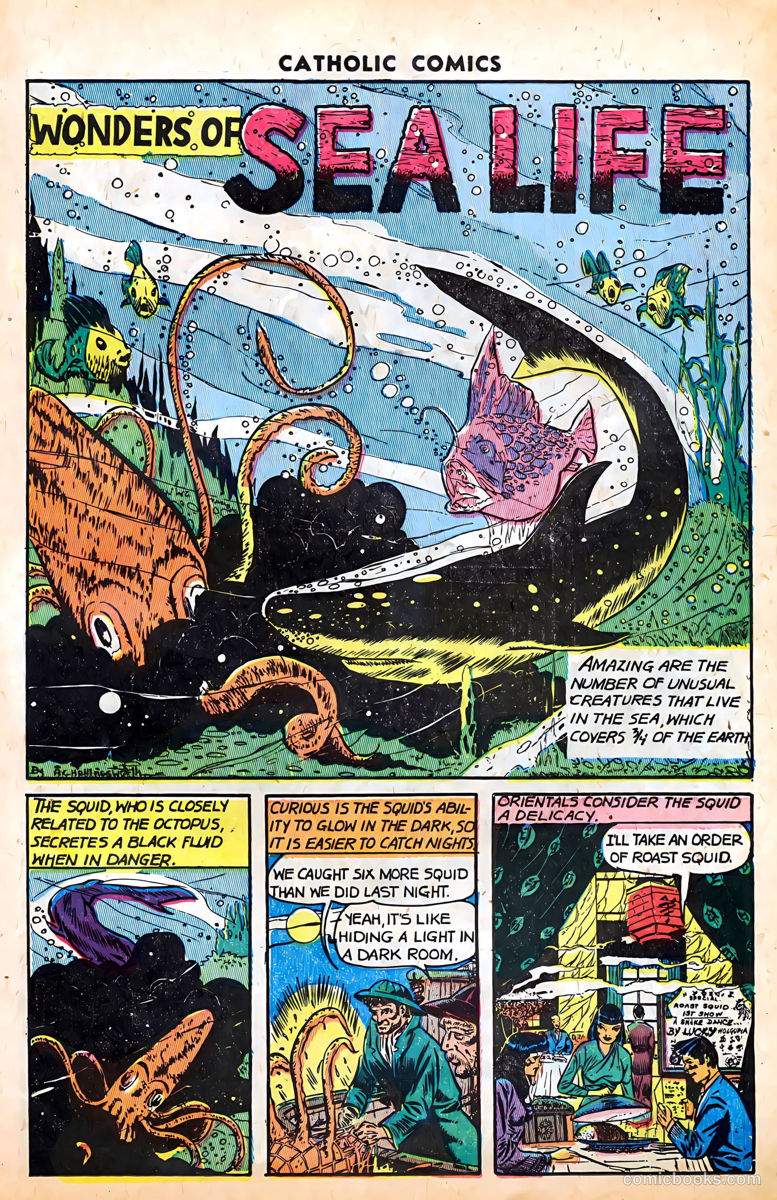 Catholic Comics #12 (1947) — page 25 of 36
