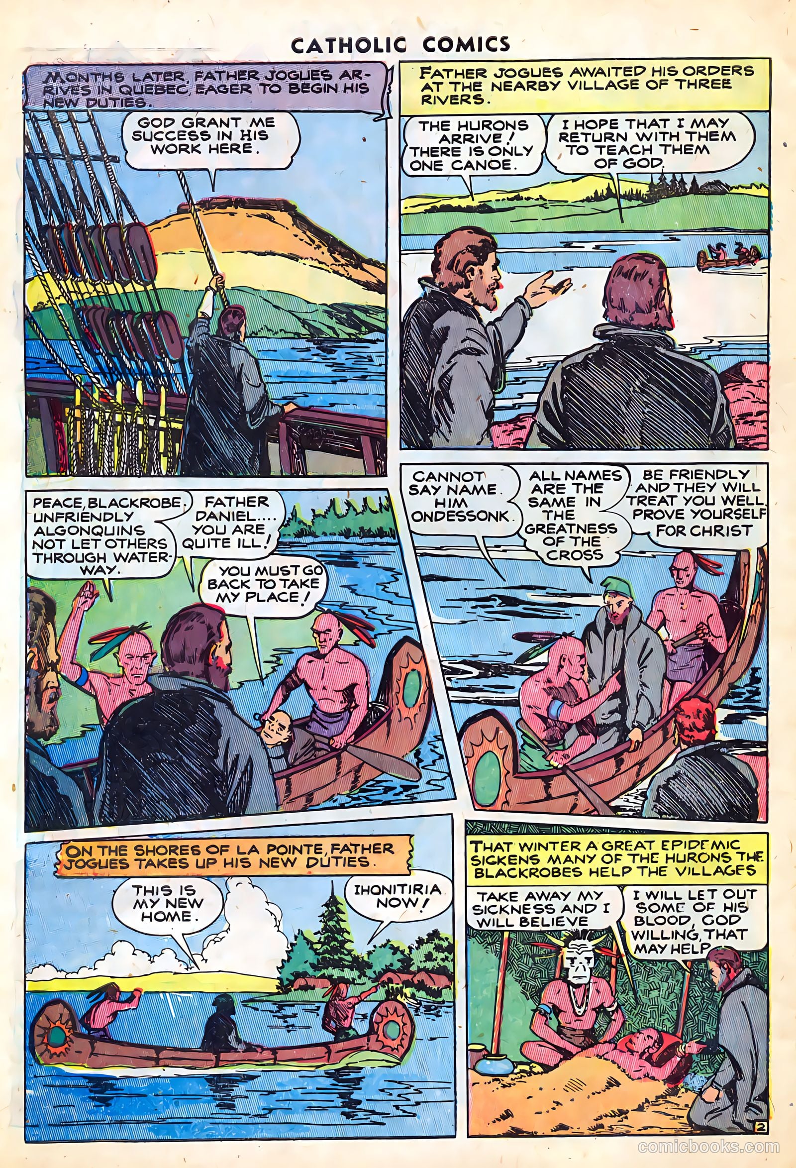 Catholic Comics #12 (1947) — page 30 of 36