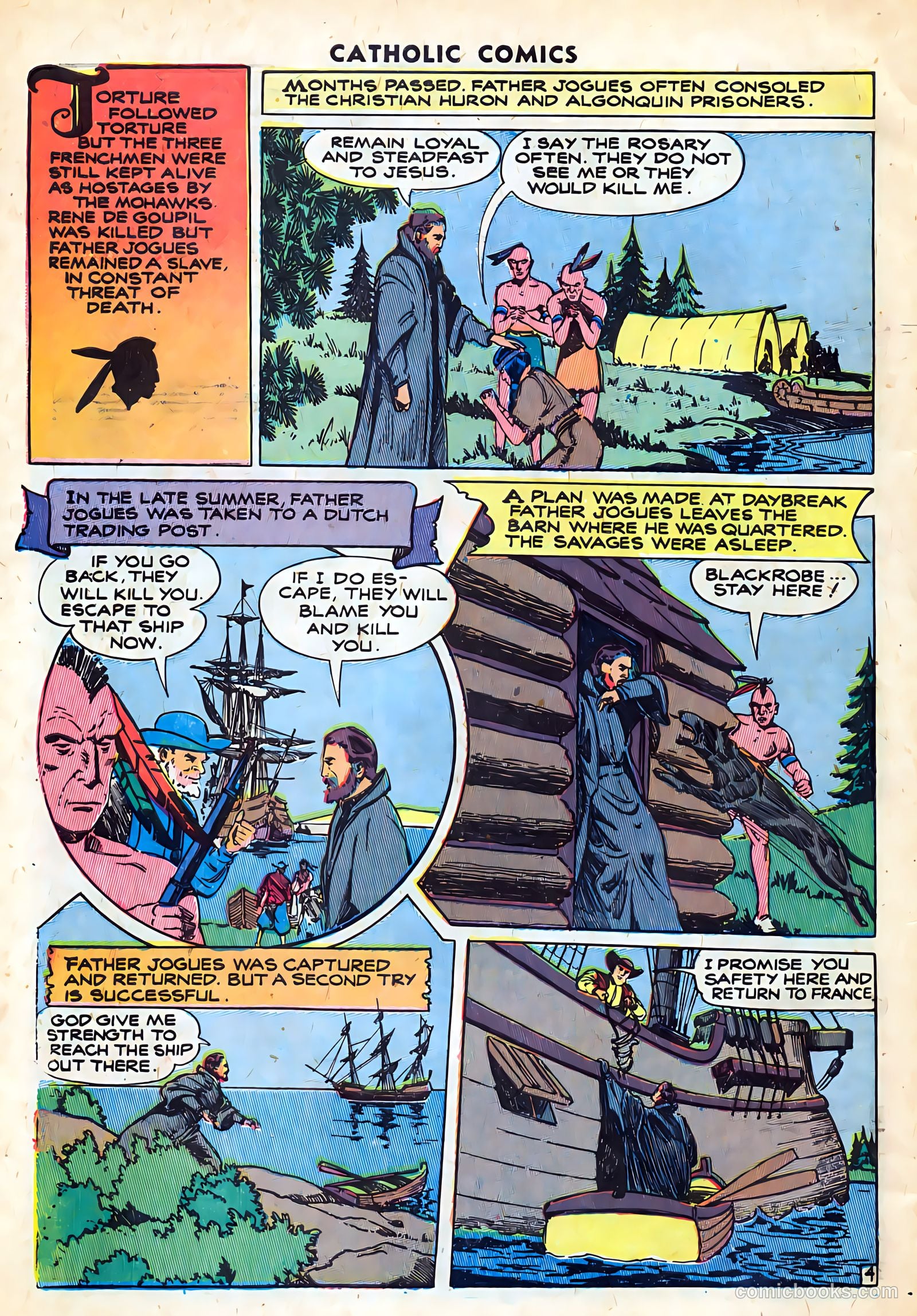 Catholic Comics #12 (1947) — page 32 of 36