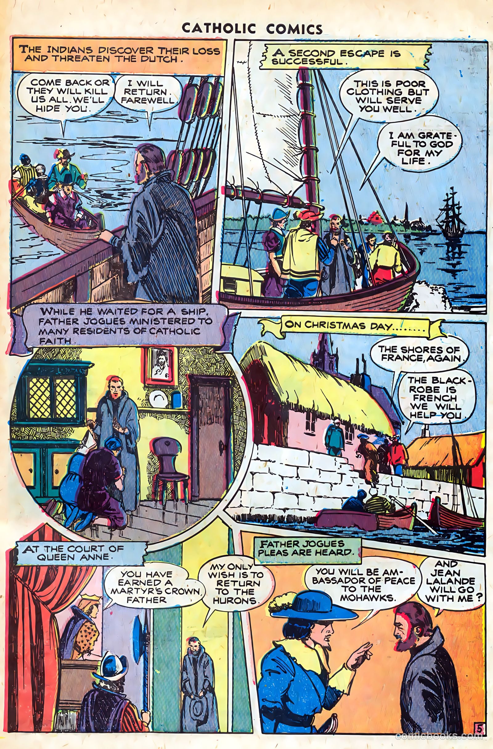 Catholic Comics #12 (1947) — page 33 of 36