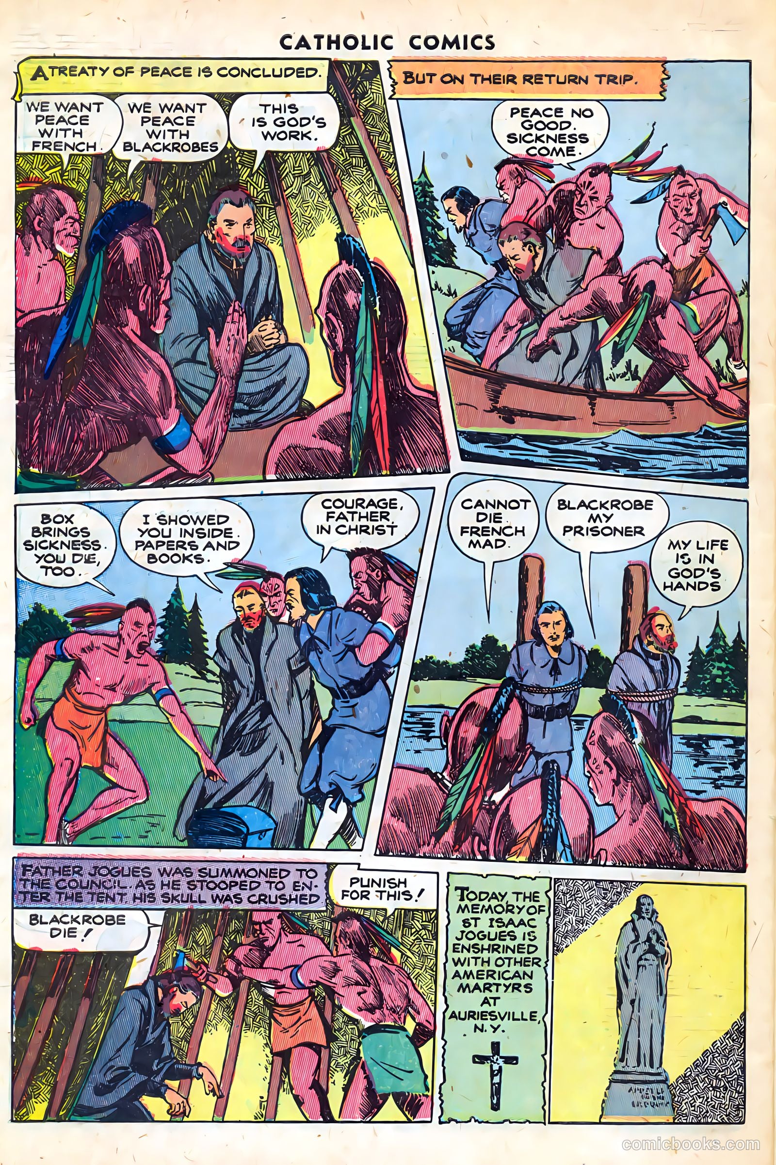Catholic Comics #12 (1947) — page 34 of 36