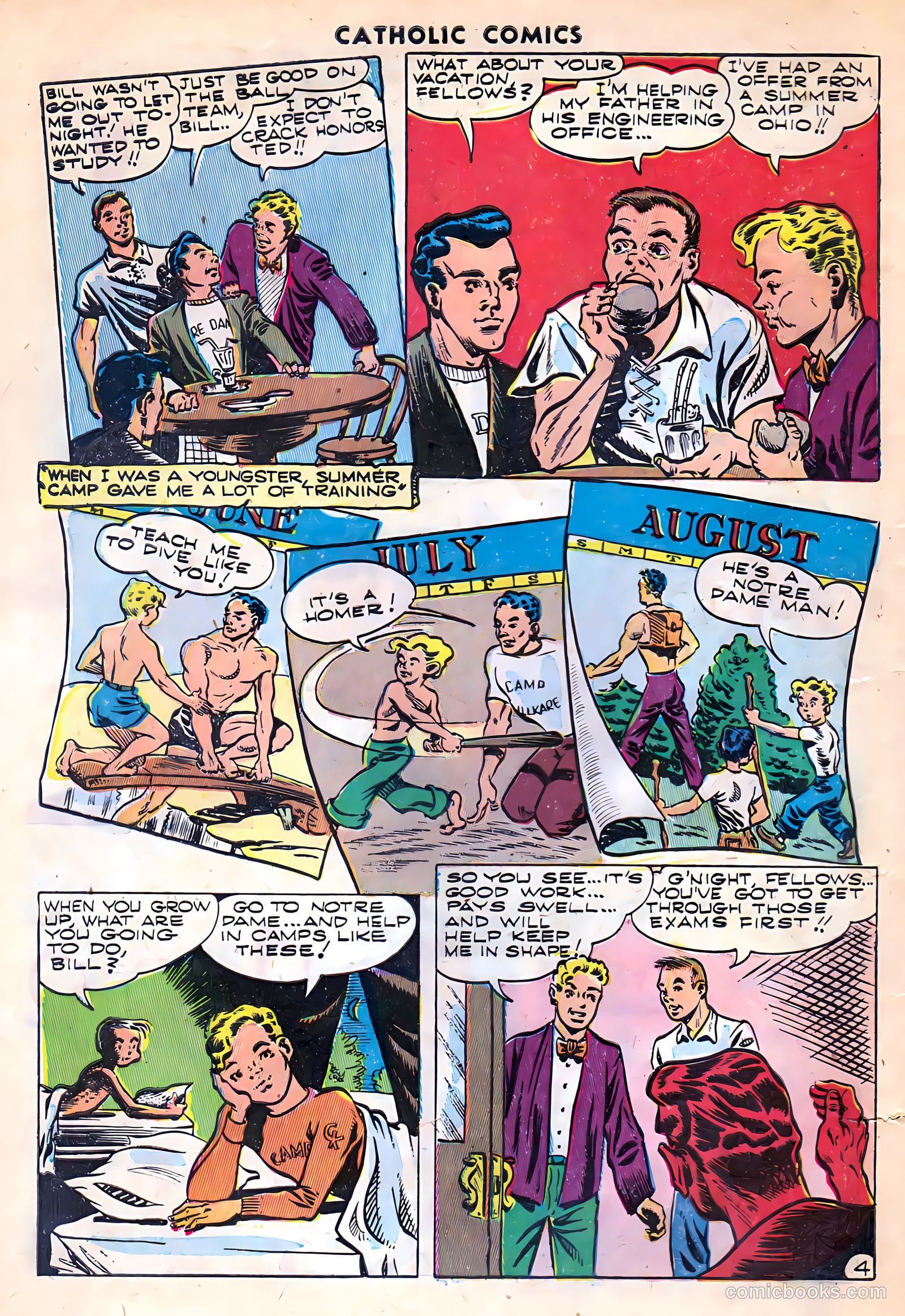 Catholic Comics #13 (1947) — page 6 of 36