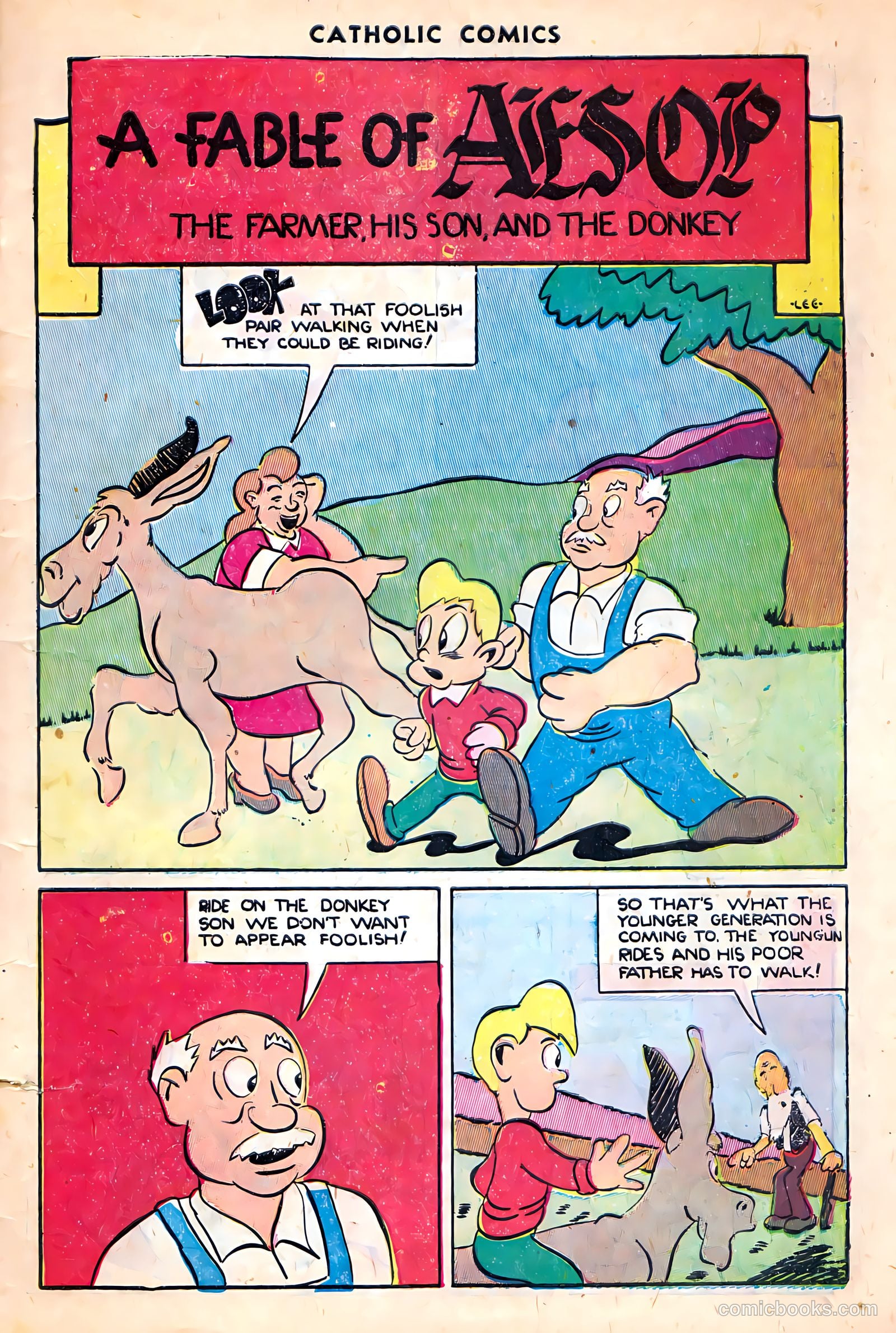 Catholic Comics #13 (1947) — page 9 of 36