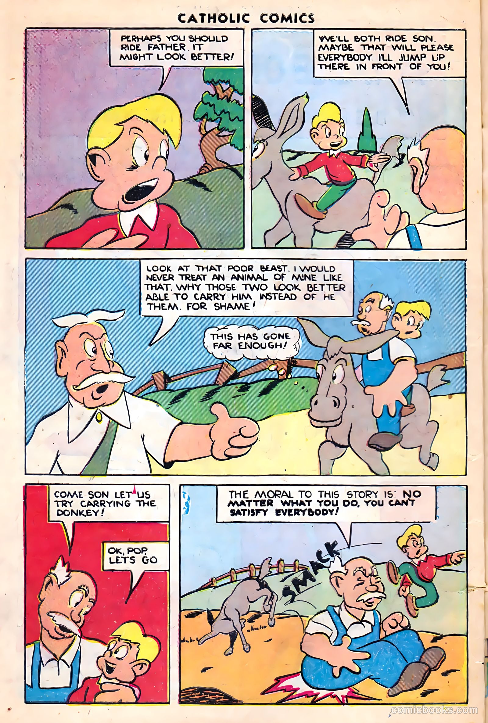 Catholic Comics #13 (1947) — page 10 of 36