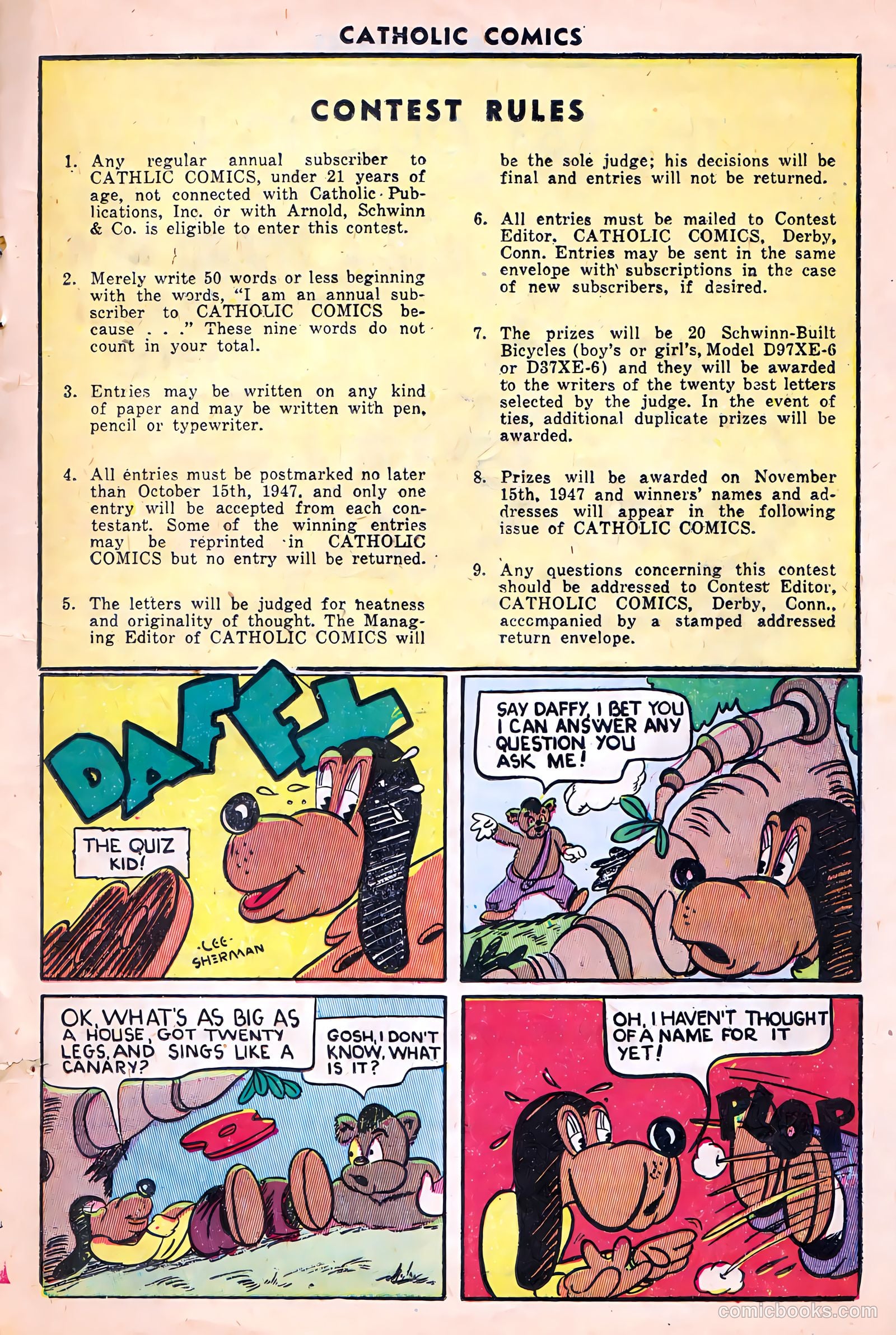 Catholic Comics #13 (1947) — page 18 of 36