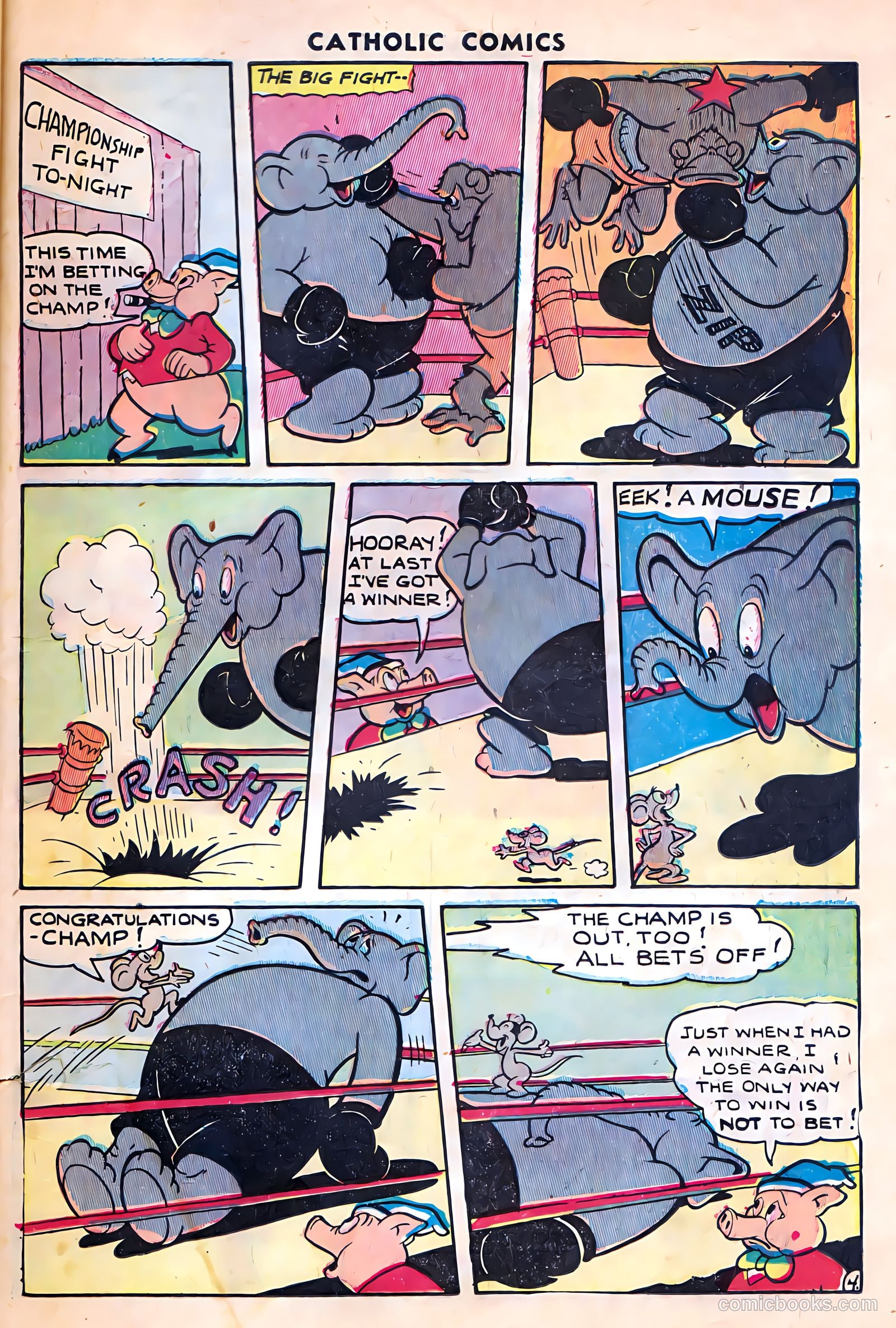 Catholic Comics #13 (1947) — page 25 of 36