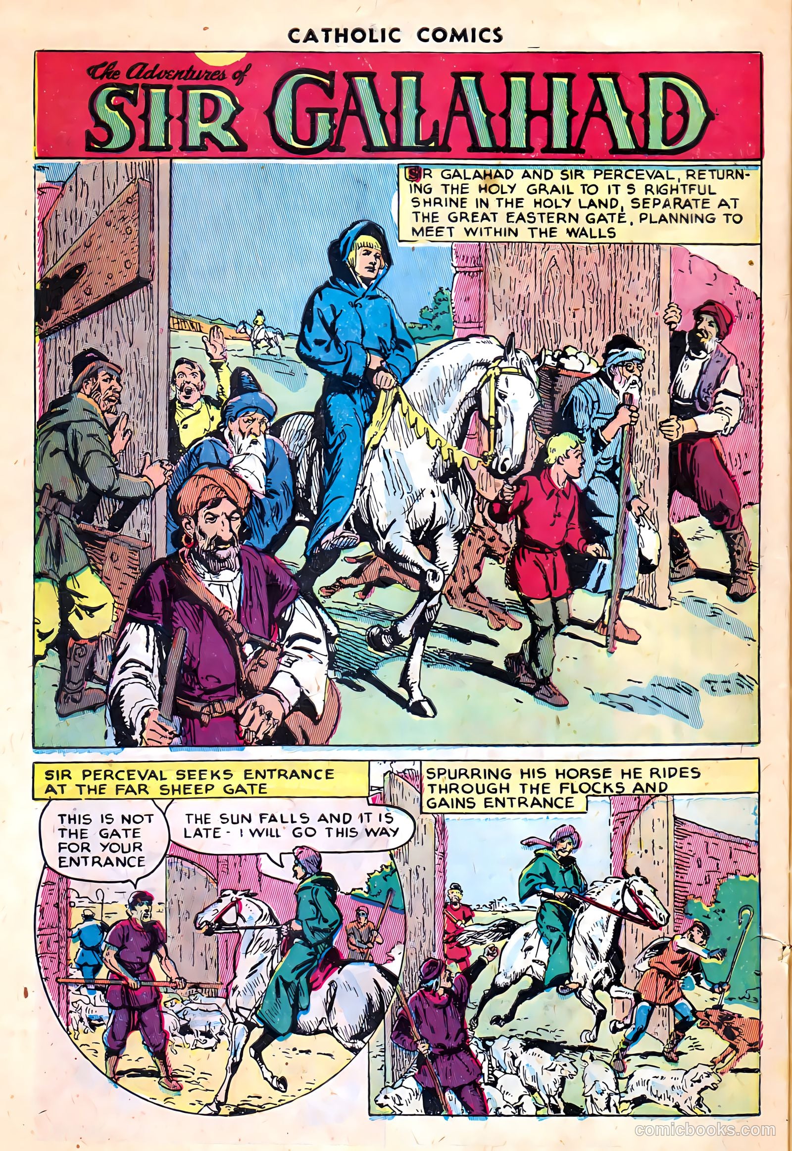 Catholic Comics #13 (1947) — page 28 of 36