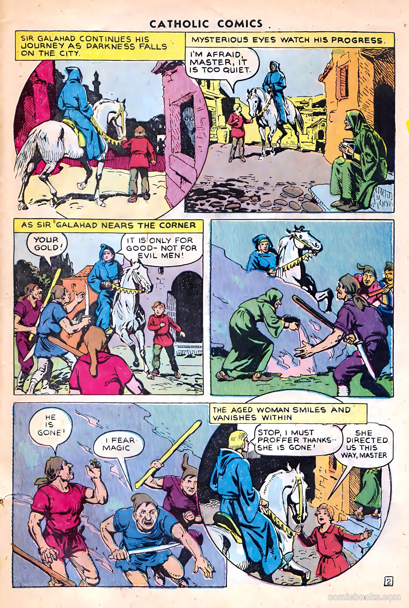 Catholic Comics #13 (1947) — page 29 of 36