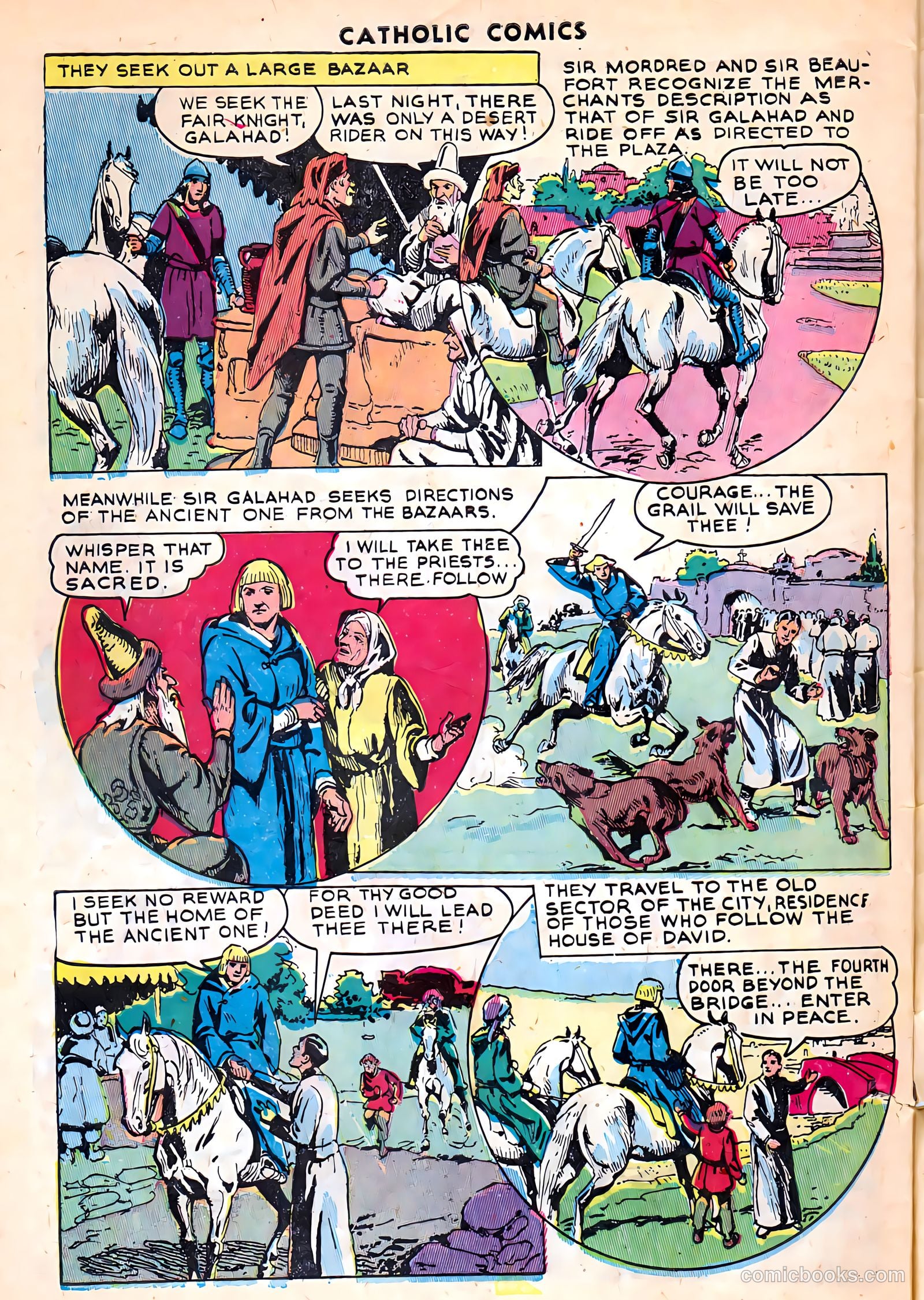 Catholic Comics #13 (1947) — page 32 of 36
