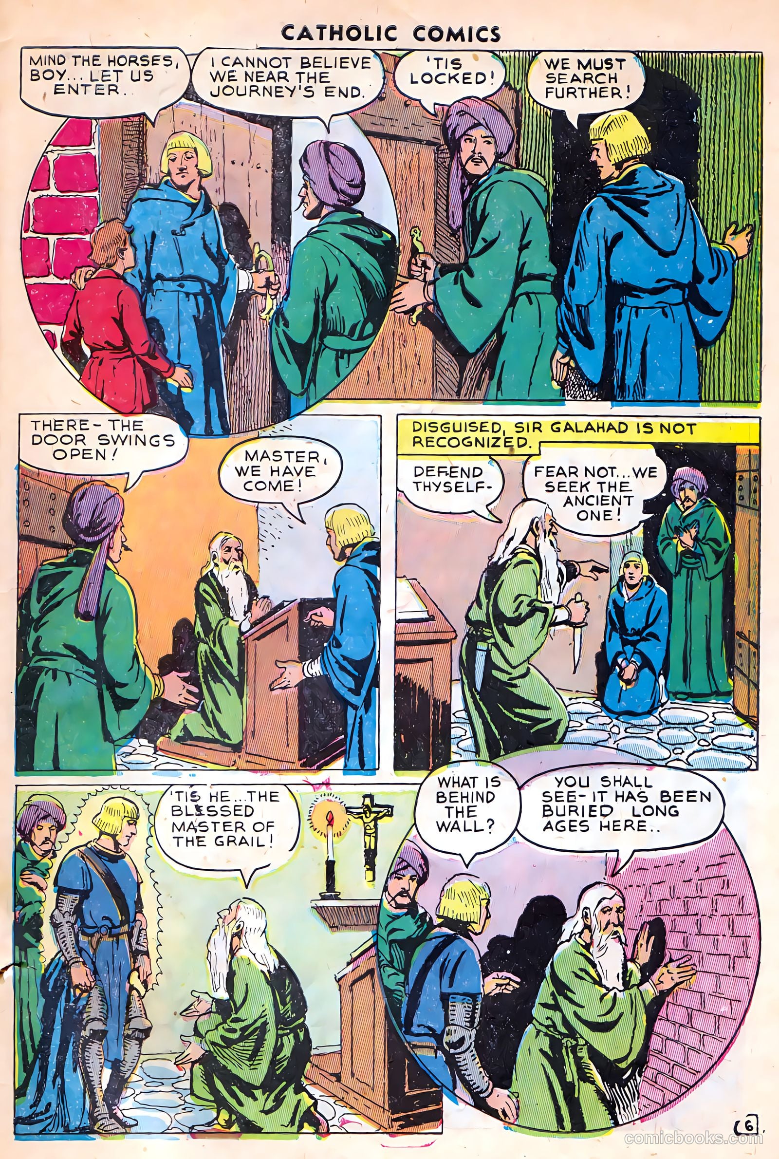 Catholic Comics #13 (1947) — page 33 of 36