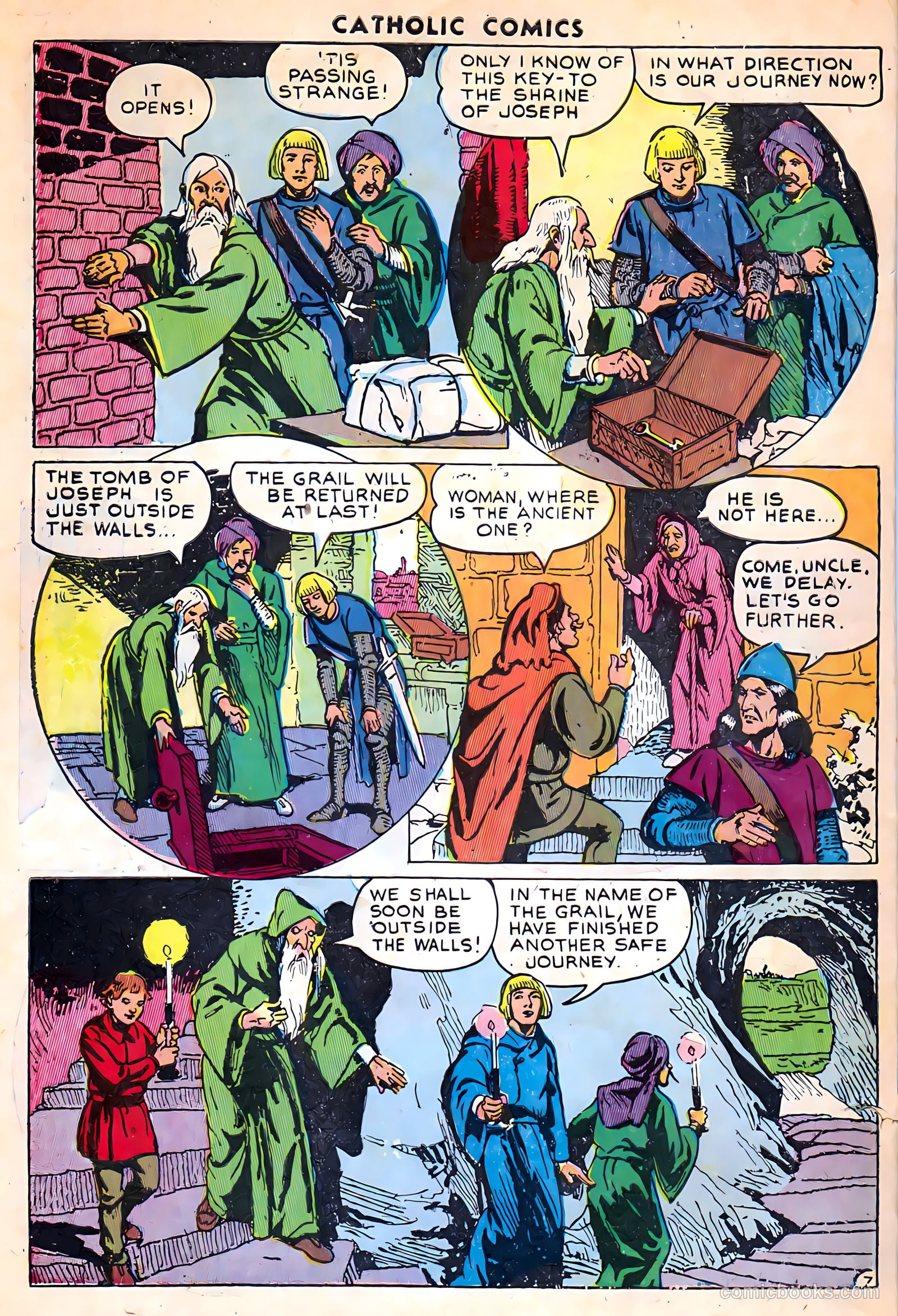 Catholic Comics #13 (1947) — page 34 of 36