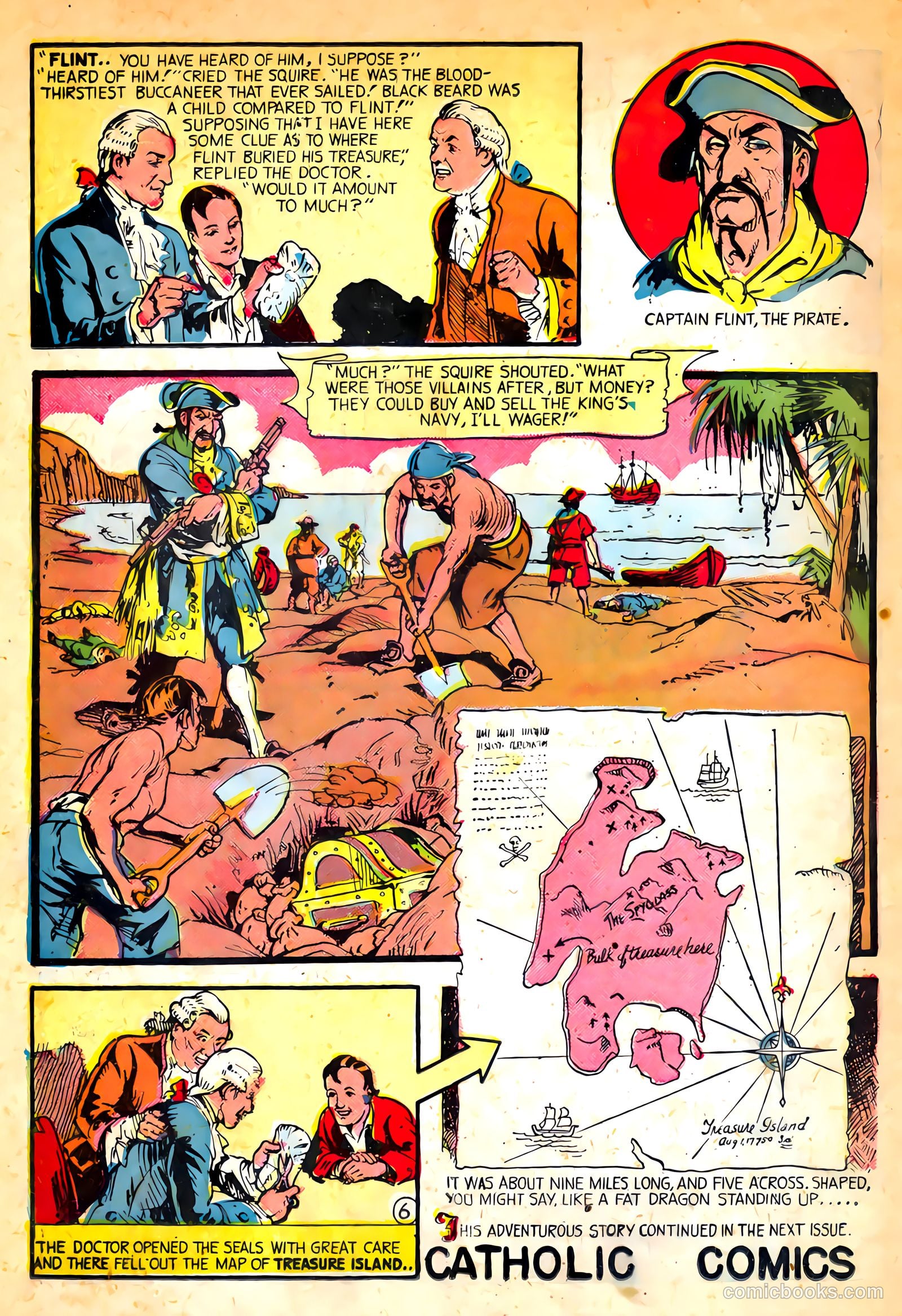 Catholic Comics #2 (1948) — page 33 of 35