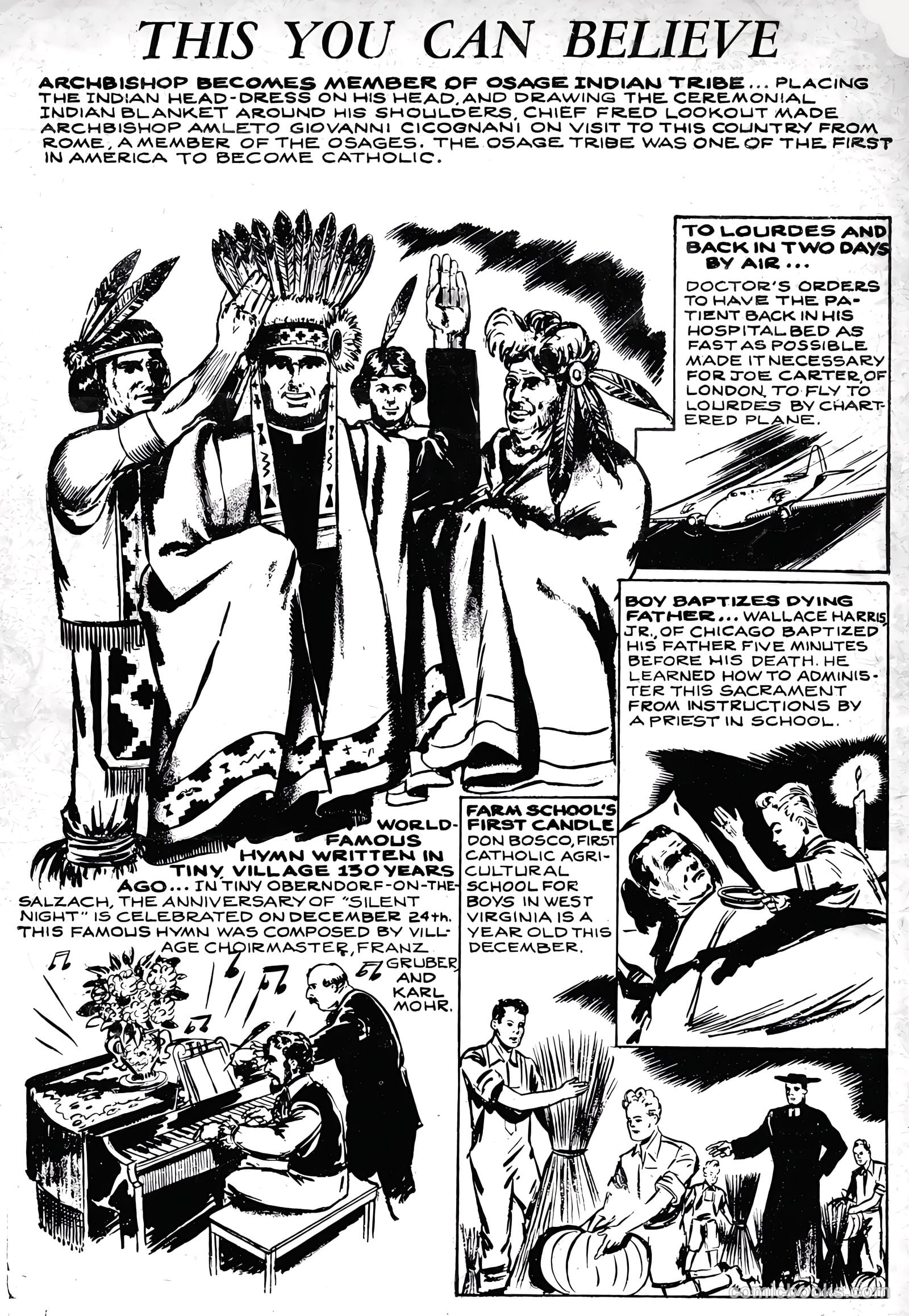 Catholic Comics #2 (1948) — page 35 of 35