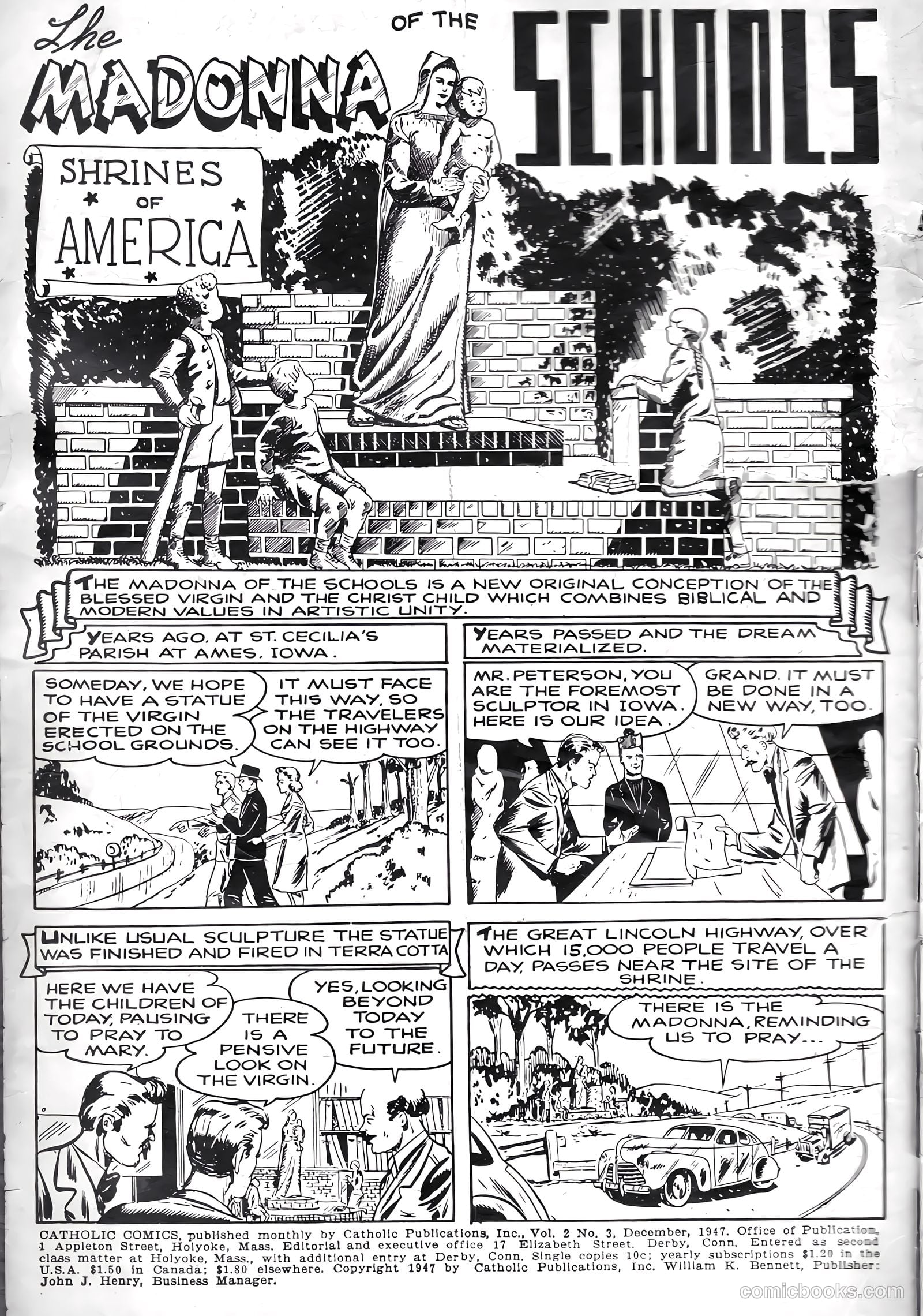 Catholic Comics #3 (1947) — page 2 of 36
