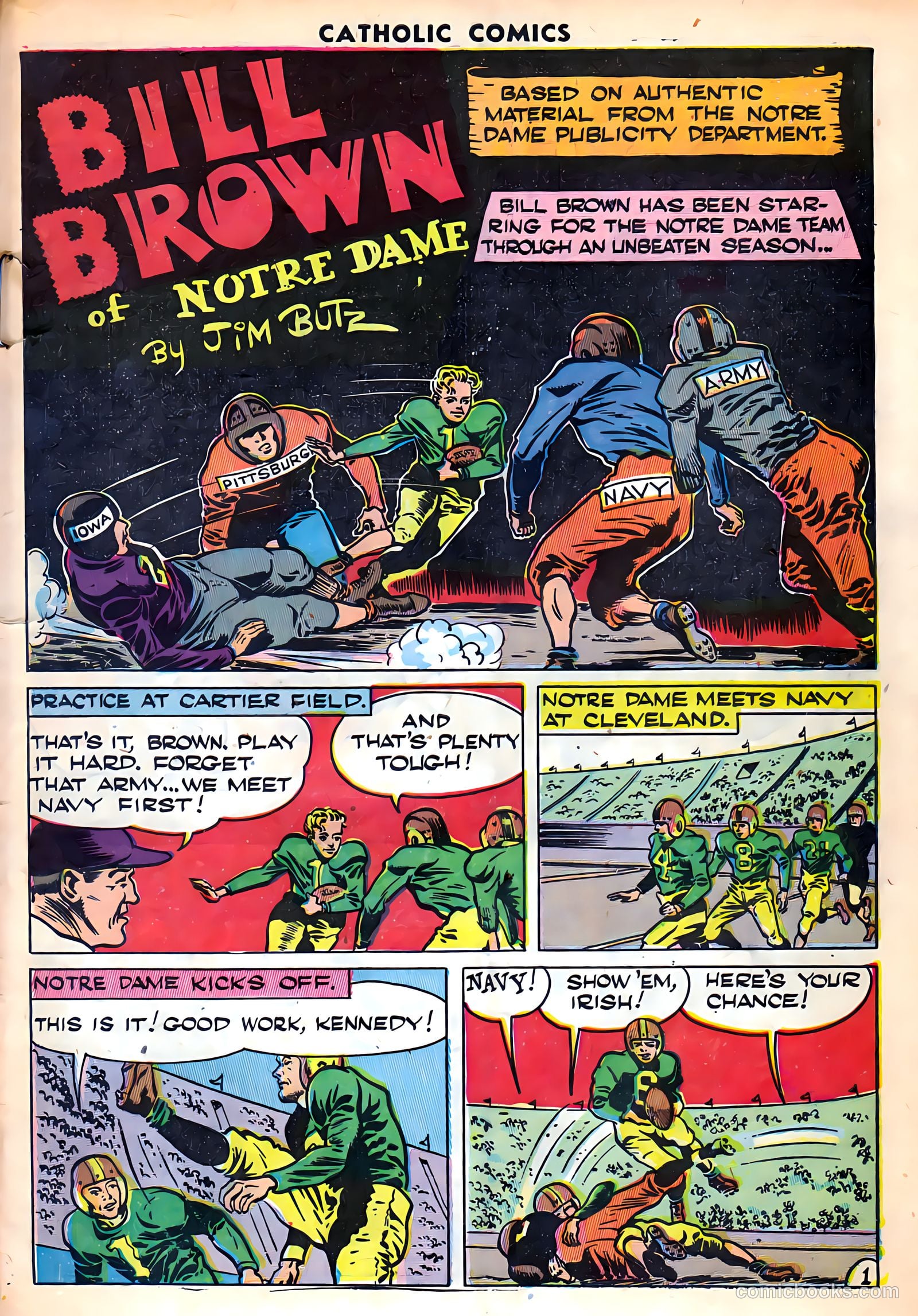 Catholic Comics #3 (1947) — page 3 of 36