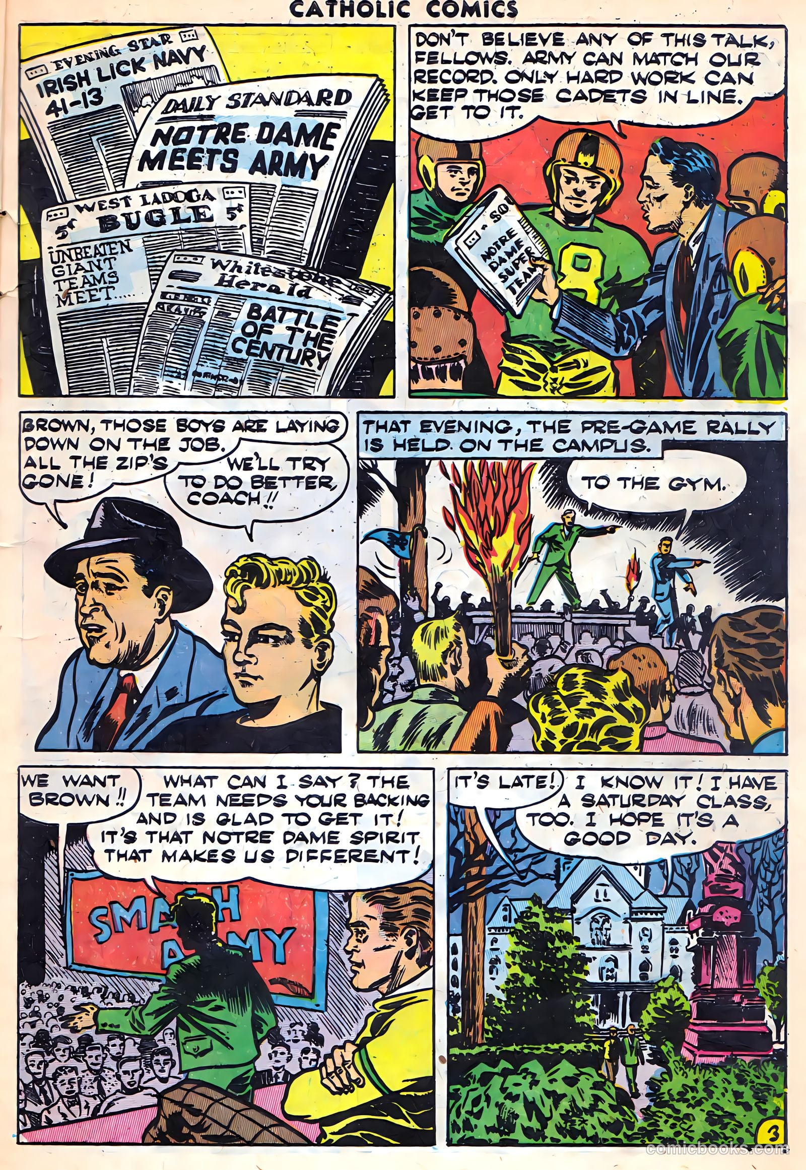 Catholic Comics #3 (1947) — page 5 of 36