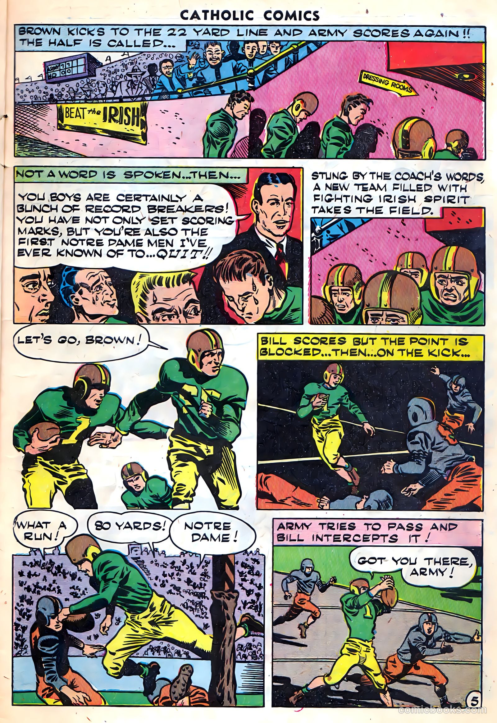 Catholic Comics #3 (1947) — page 7 of 36