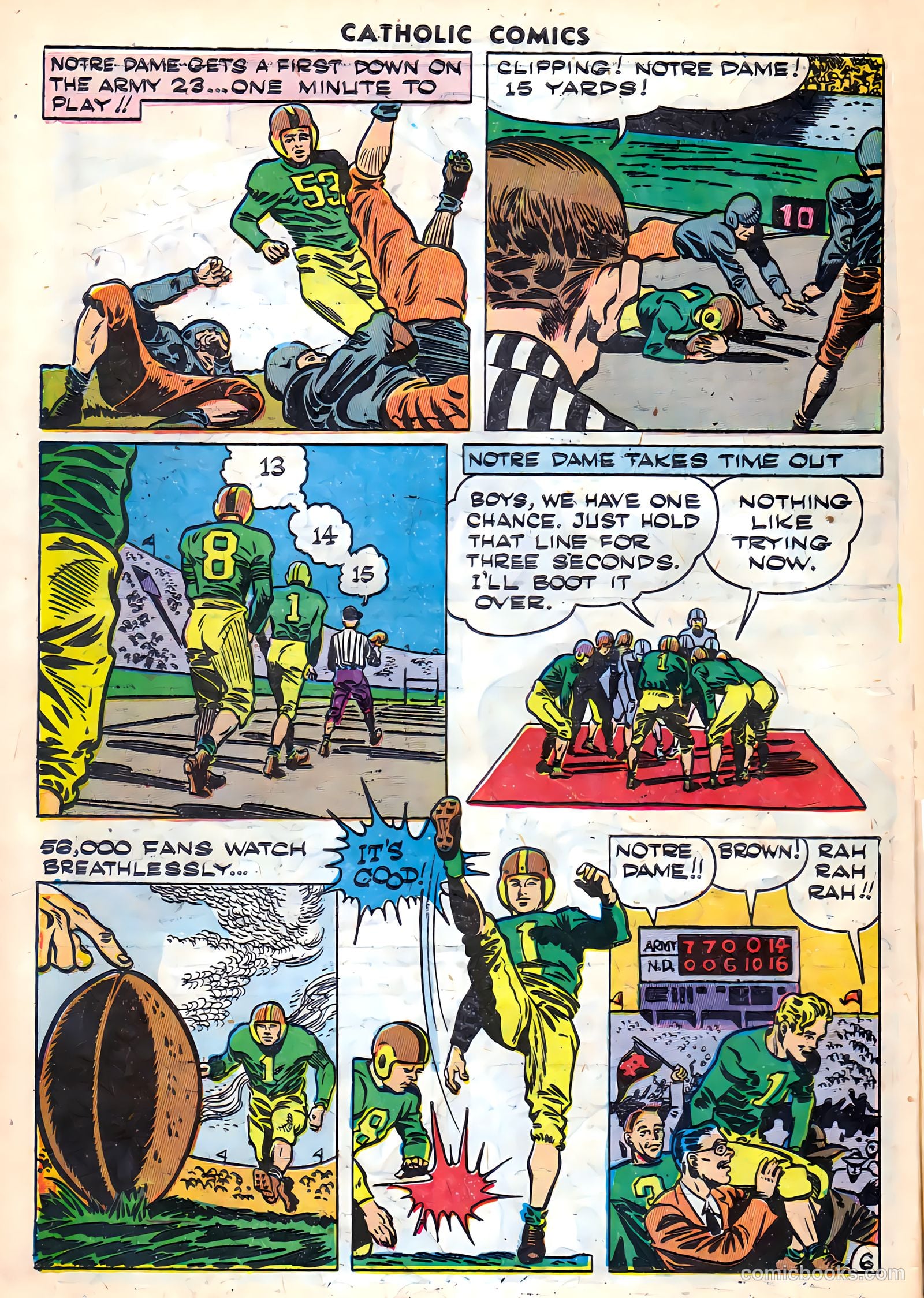 Catholic Comics #3 (1947) — page 8 of 36