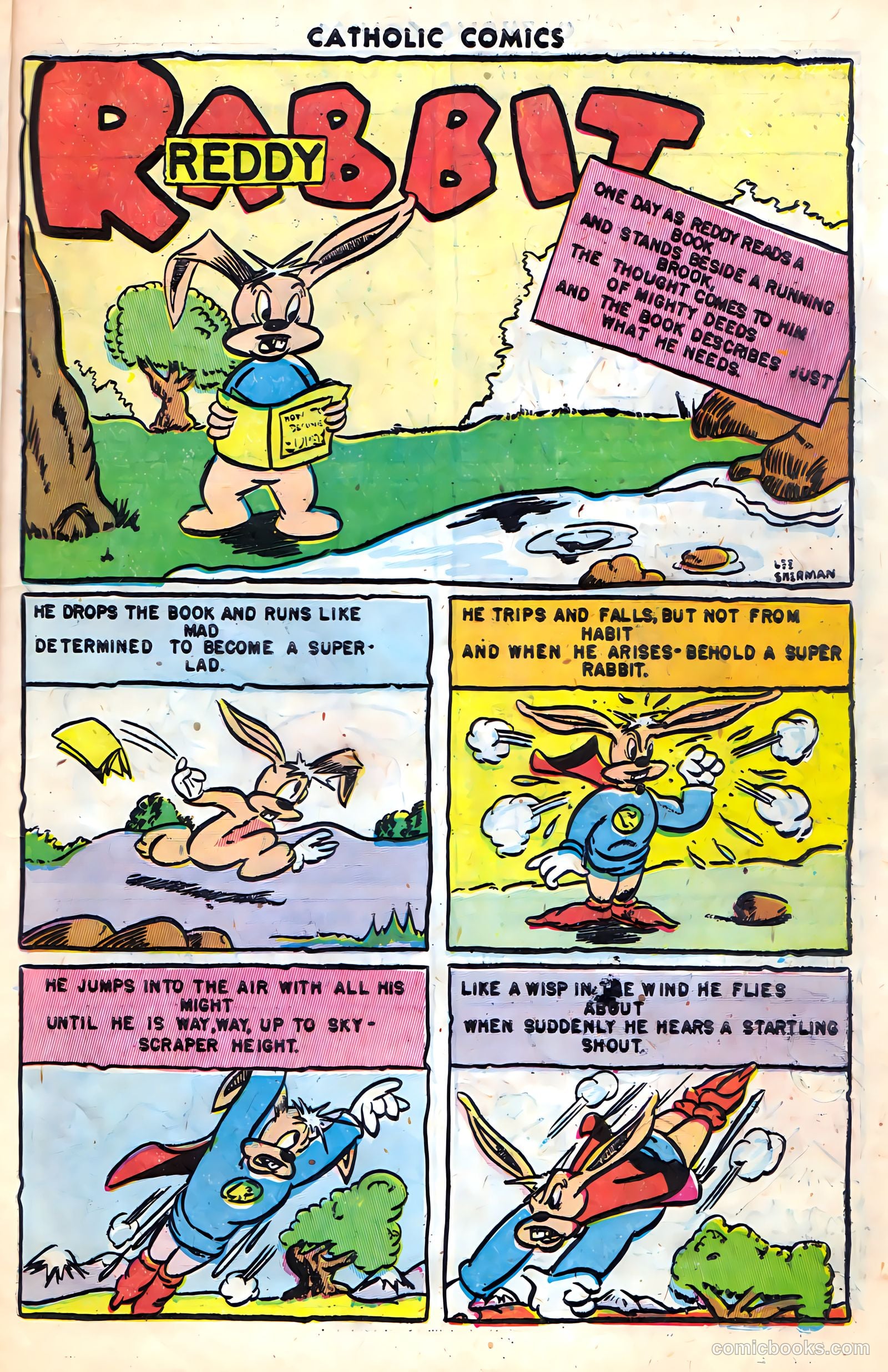 Catholic Comics #3 (1947) — page 9 of 36