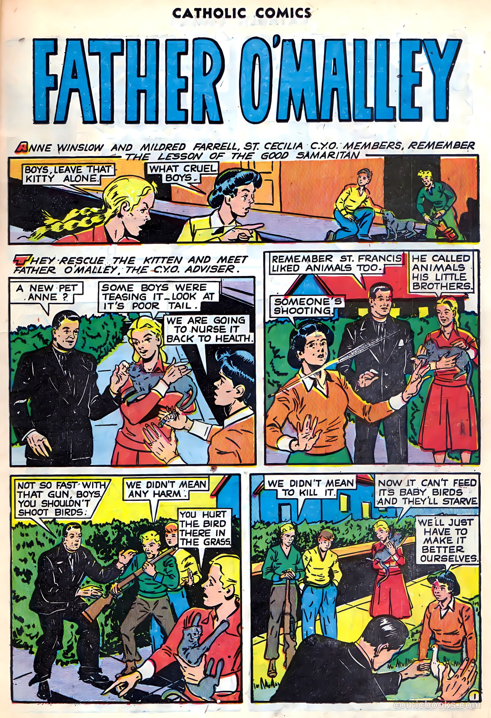 Catholic Comics #3 (1947) — page 11 of 36