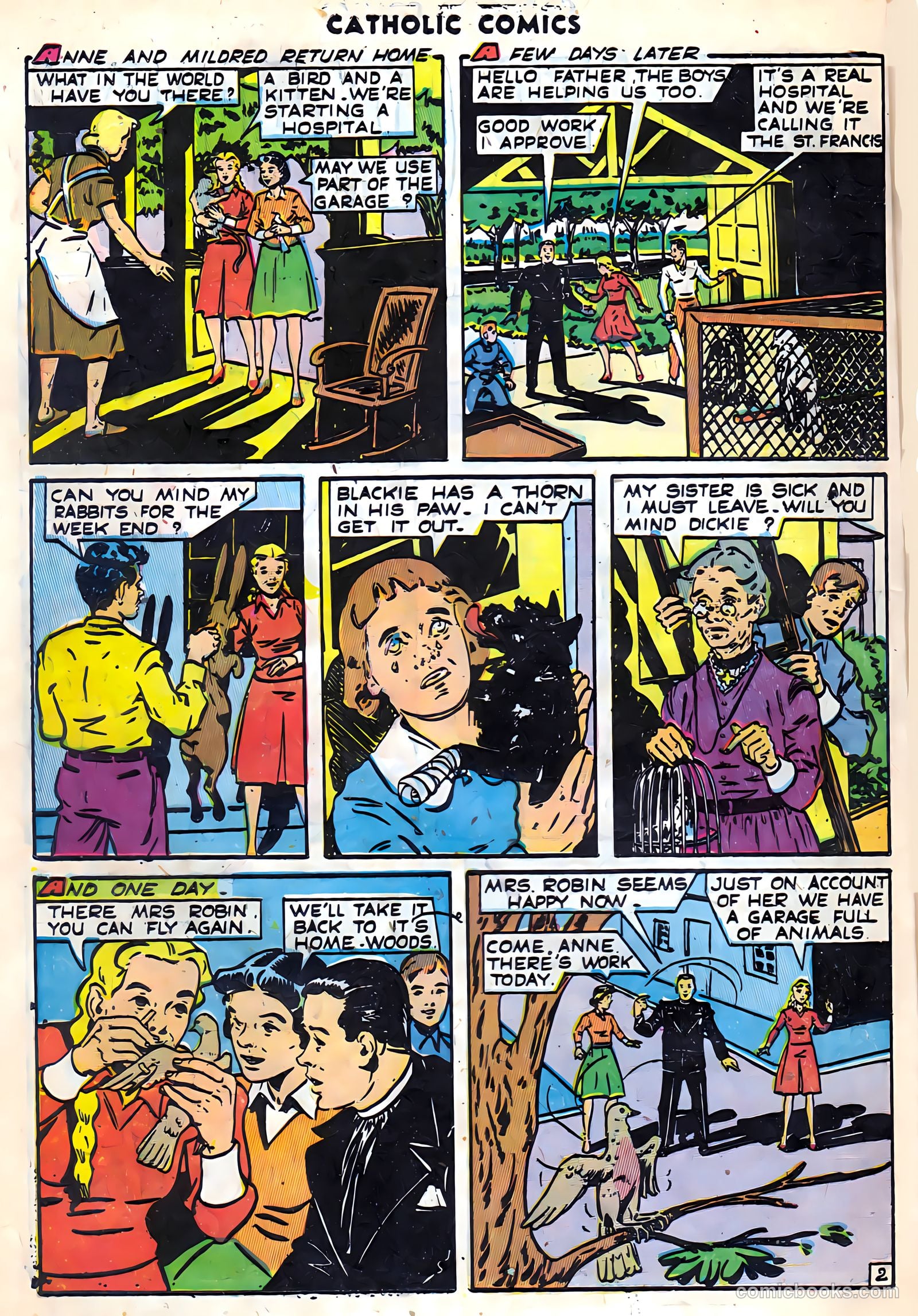 Catholic Comics #3 (1947) — page 12 of 36