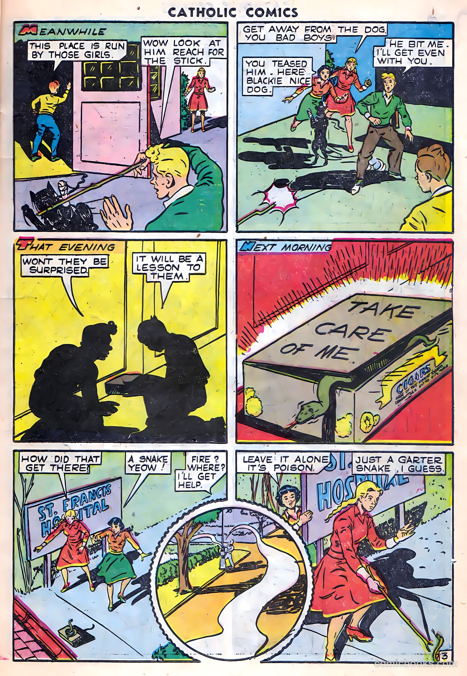 Catholic Comics #3 (1947) — page 13 of 36