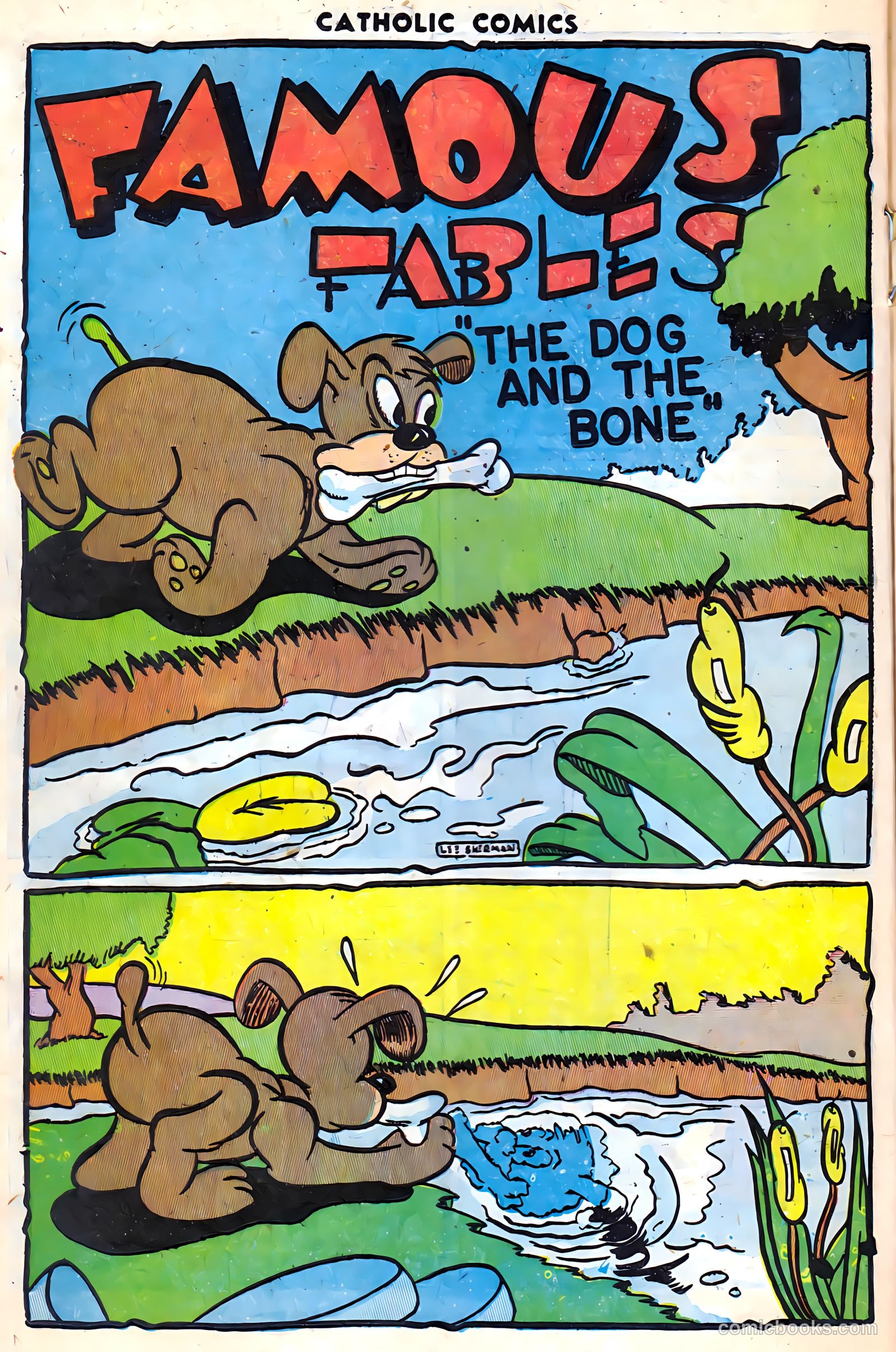 Catholic Comics #3 (1947) — page 16 of 36