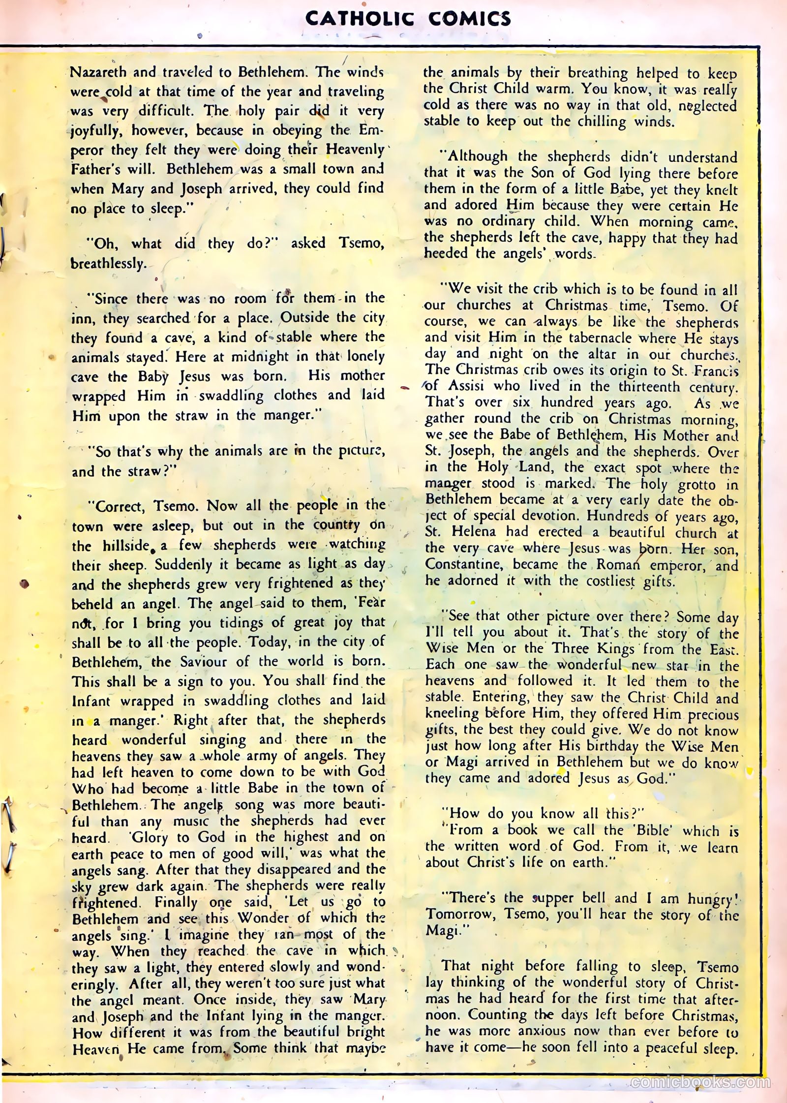 Catholic Comics #3 (1947) — page 19 of 36