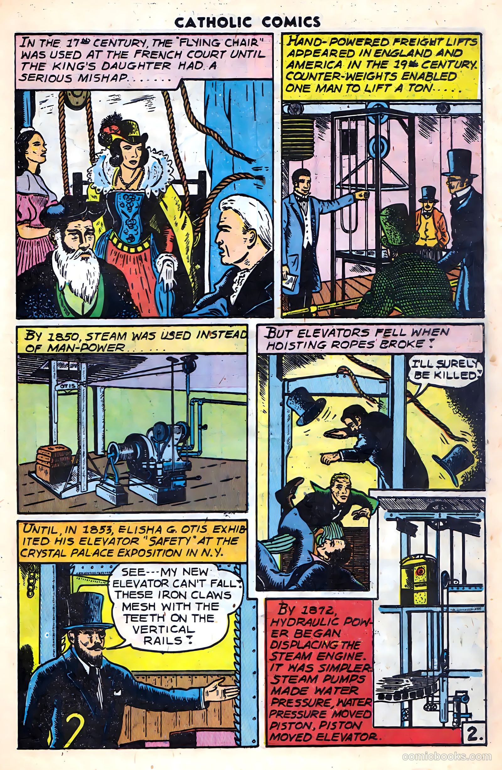 Catholic Comics #3 (1947) — page 21 of 36