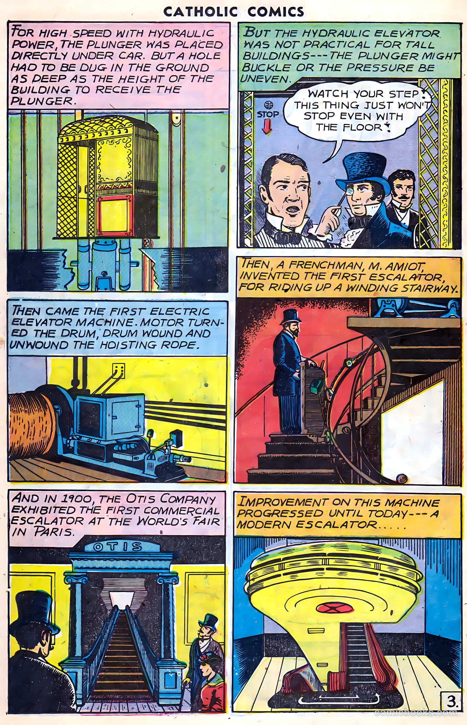 Catholic Comics #3 (1947) — page 22 of 36
