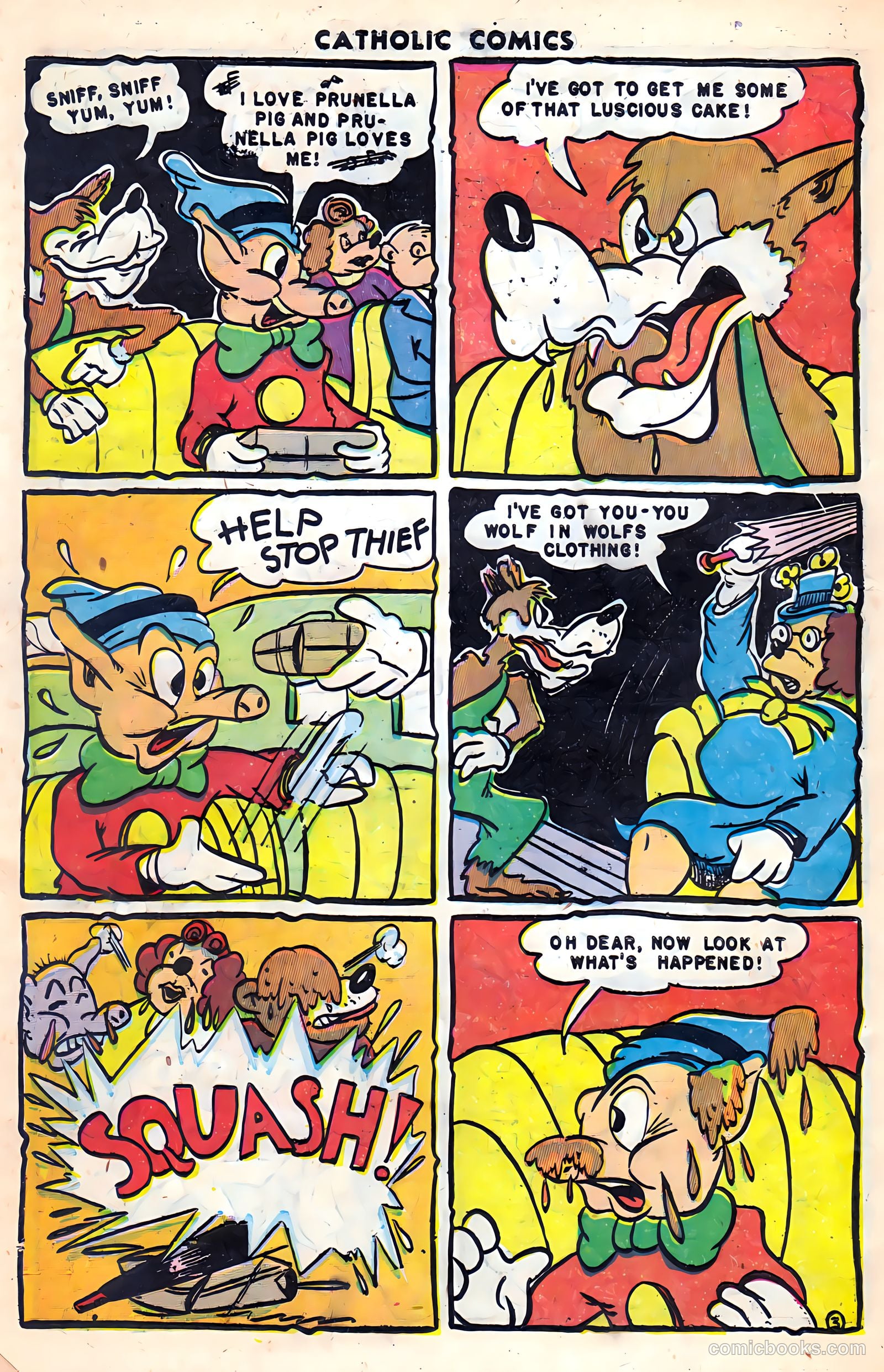 Catholic Comics #3 (1947) — page 28 of 36