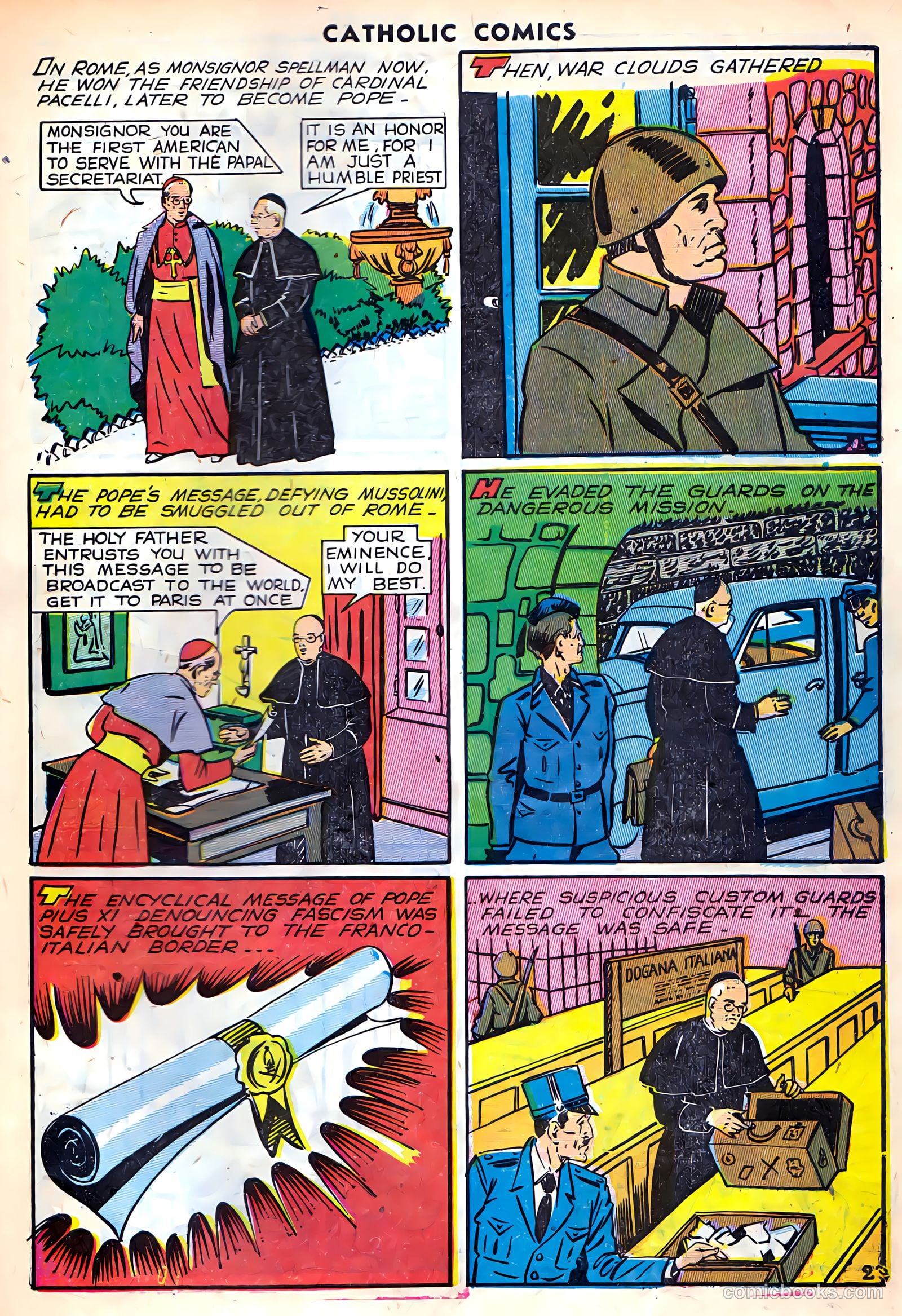 Catholic Comics #3 (1947) — page 31 of 36