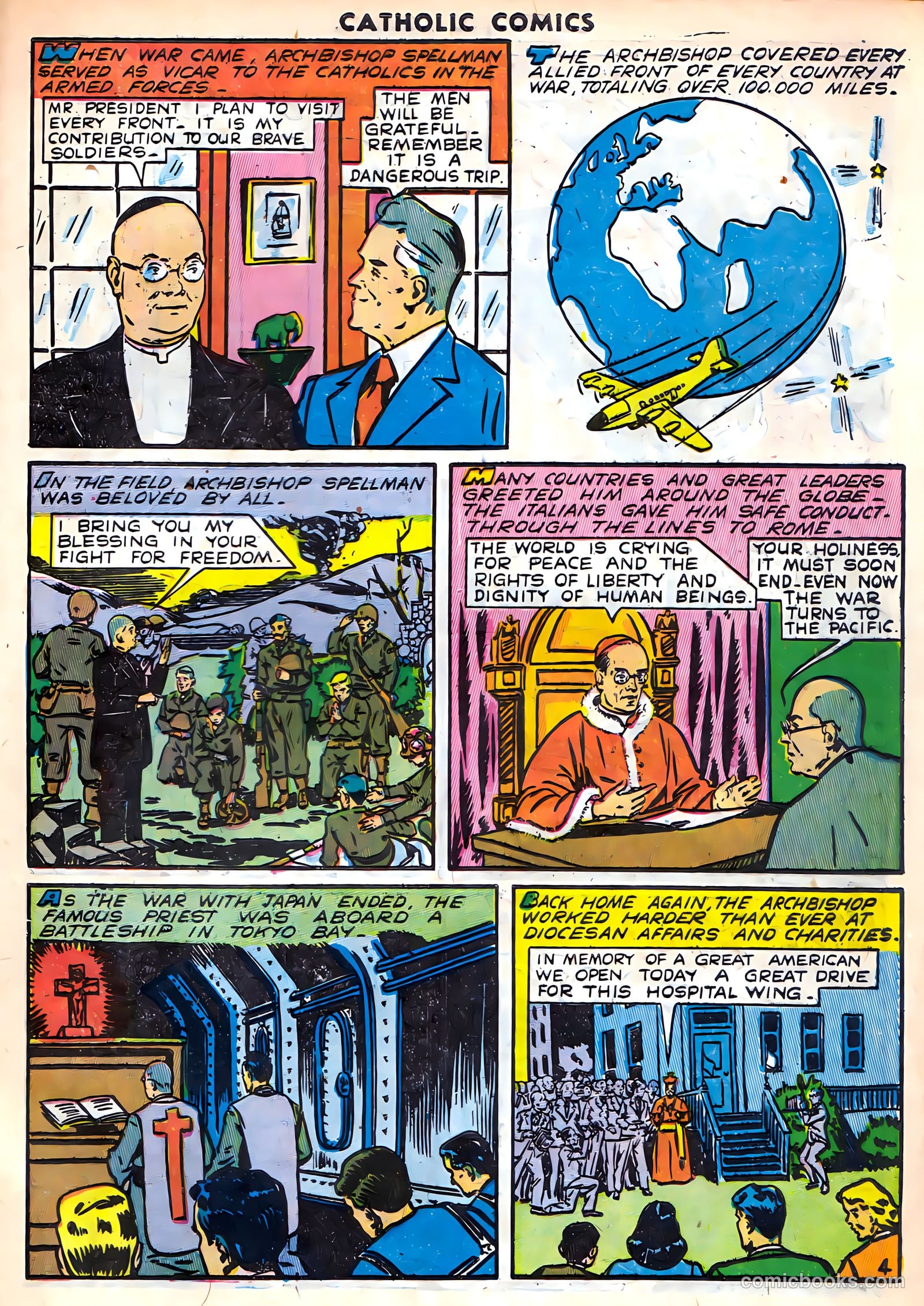 Catholic Comics #3 (1947) — page 33 of 36