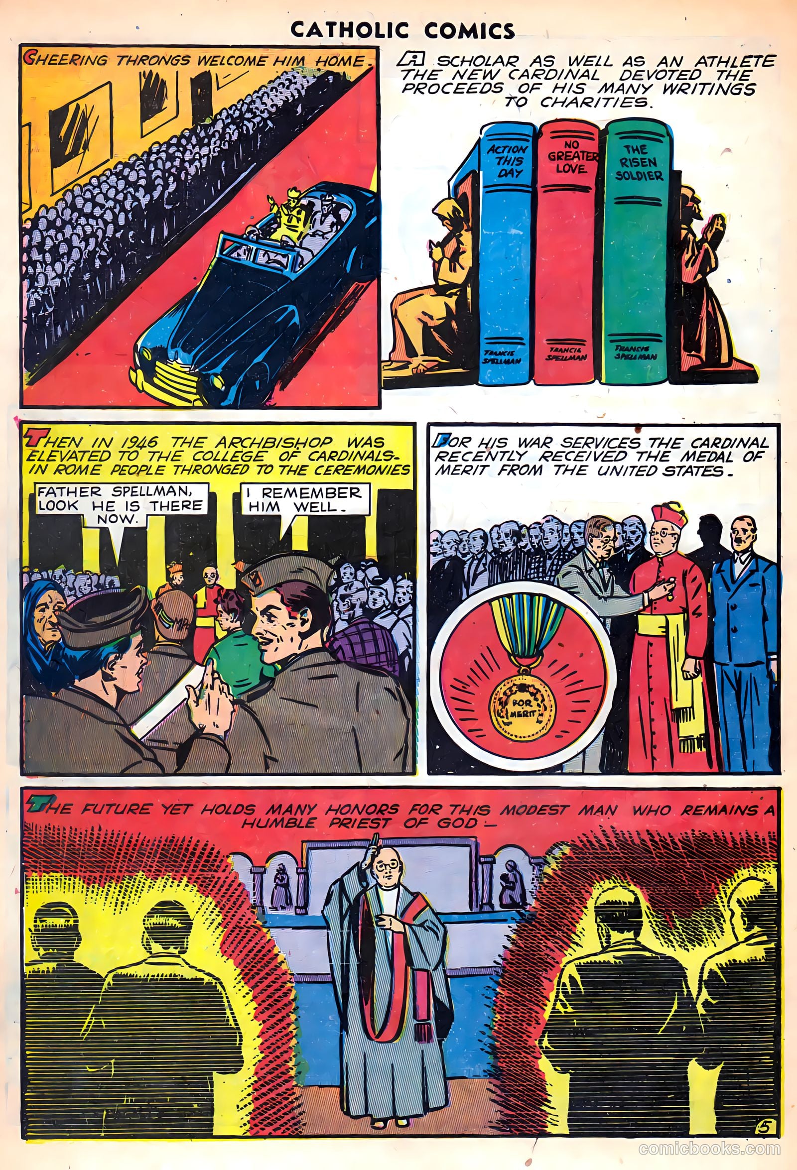 Catholic Comics #3 (1947) — page 34 of 36