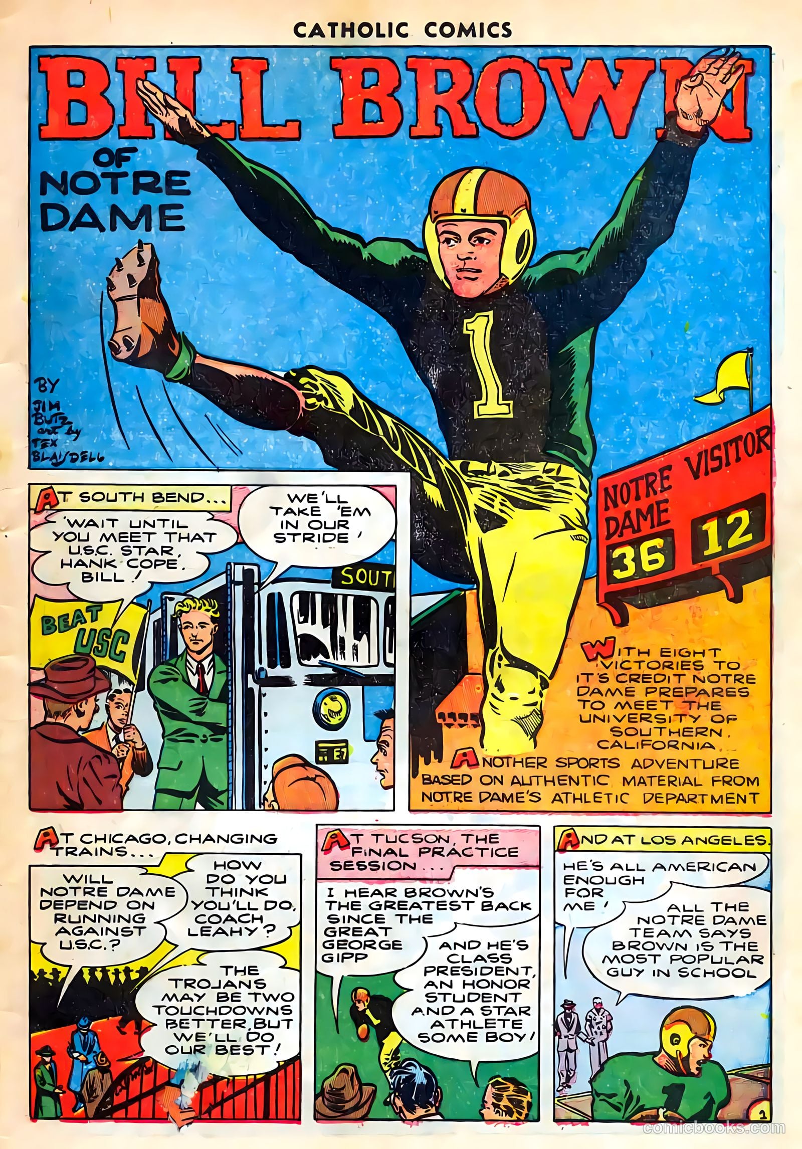 Catholic Comics #4 (1948) — page 3 of 36