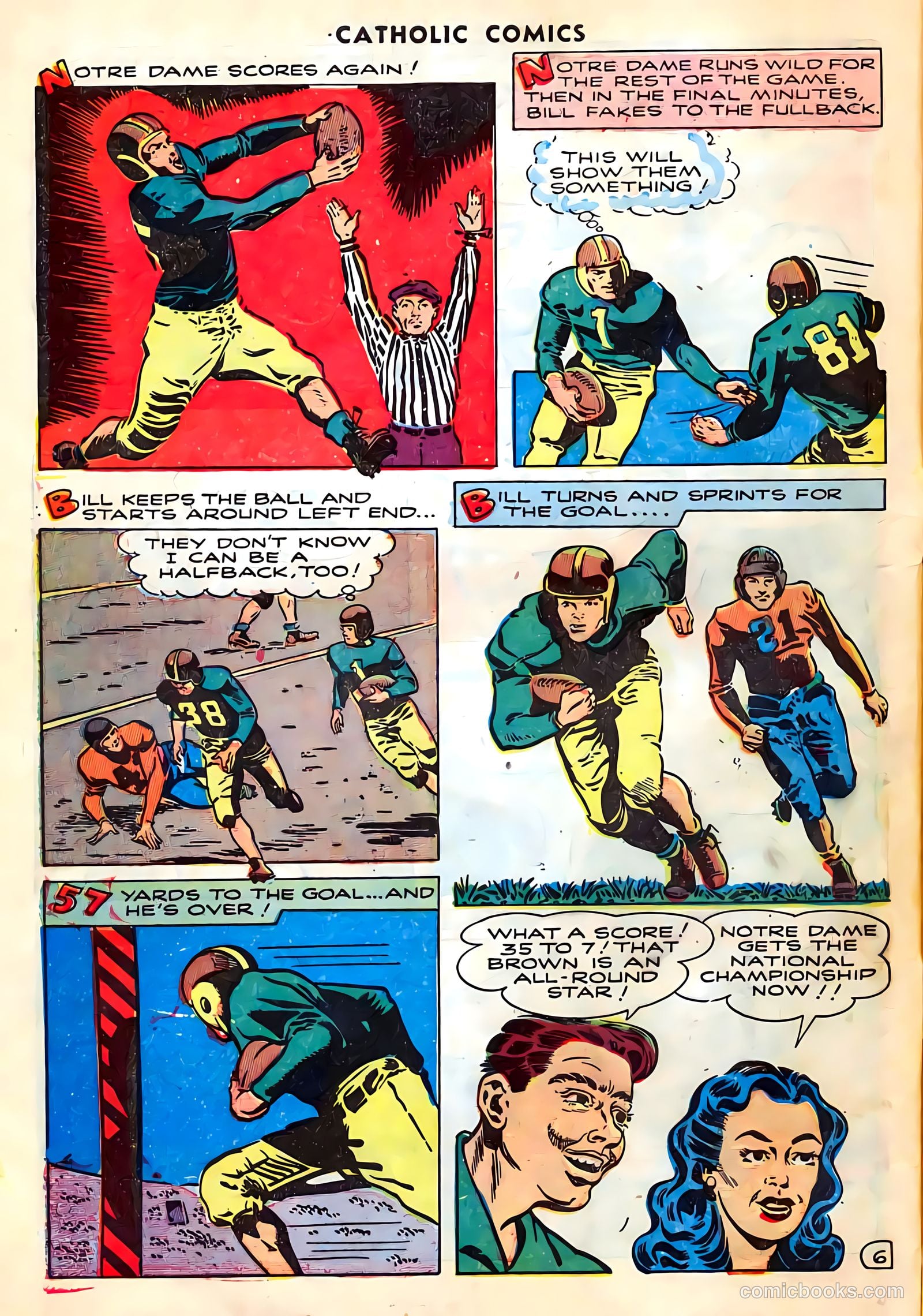 Catholic Comics #4 (1948) — page 8 of 36