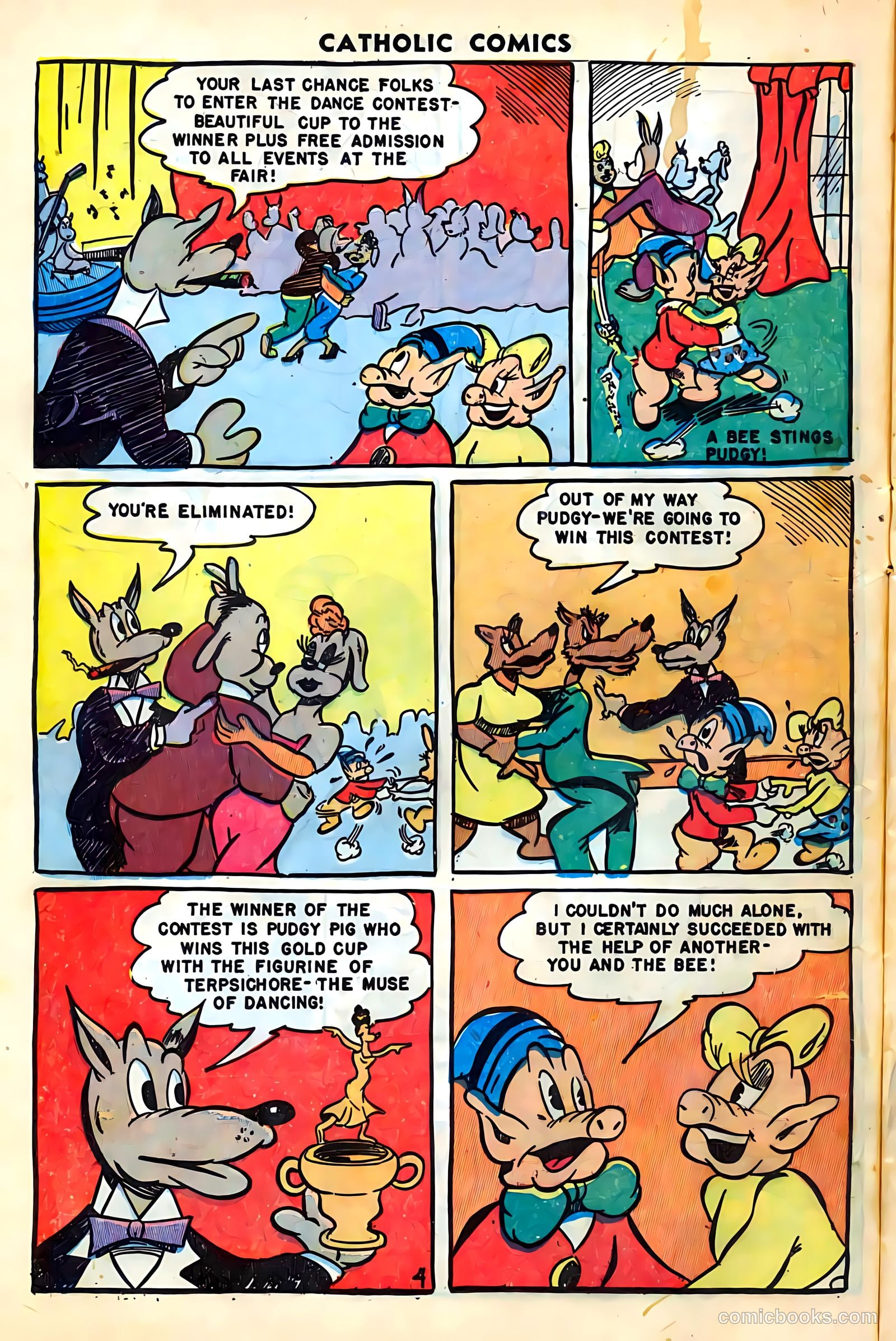 Catholic Comics #4 (1948) — page 12 of 36