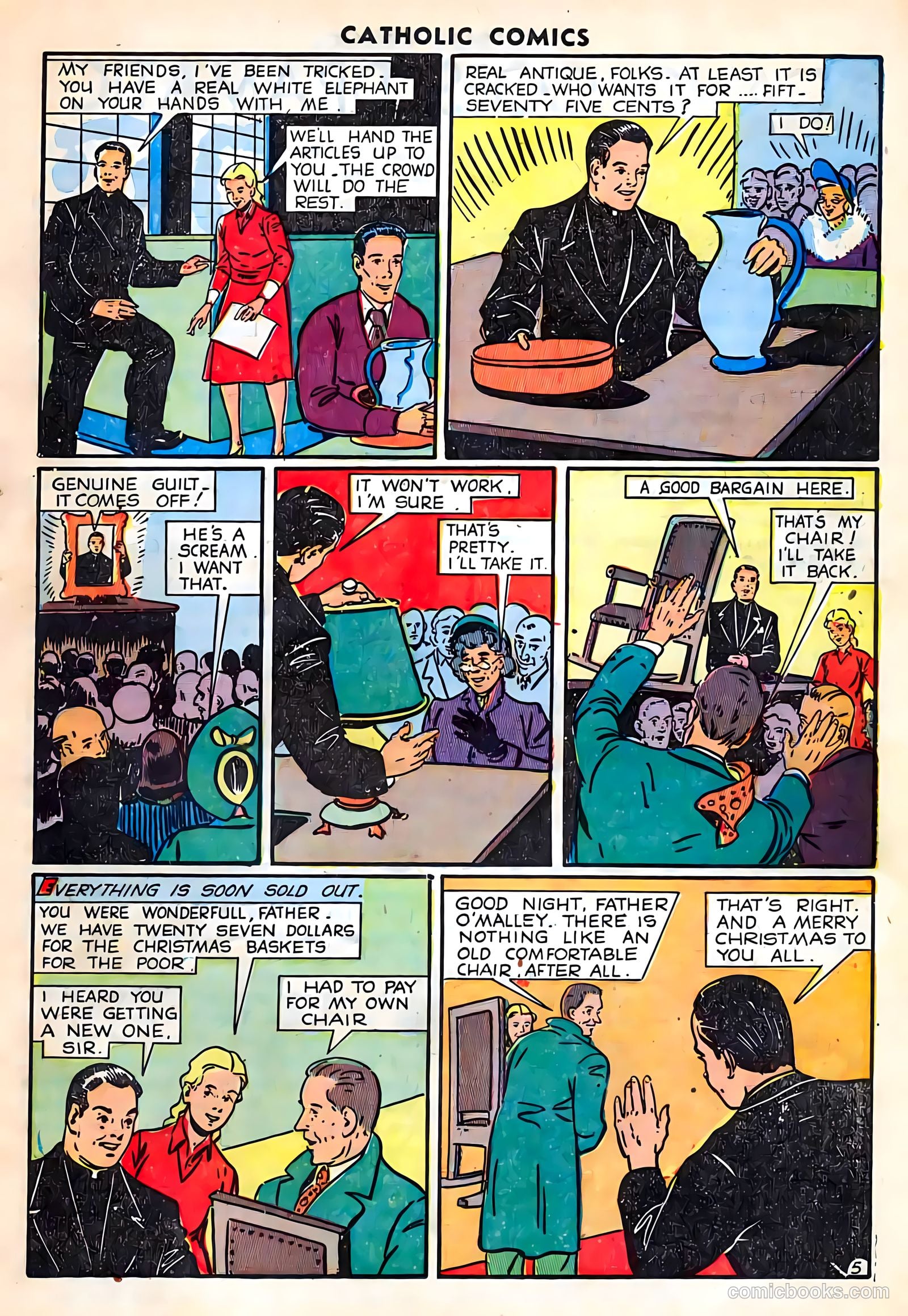Catholic Comics #4 (1948) — page 17 of 36