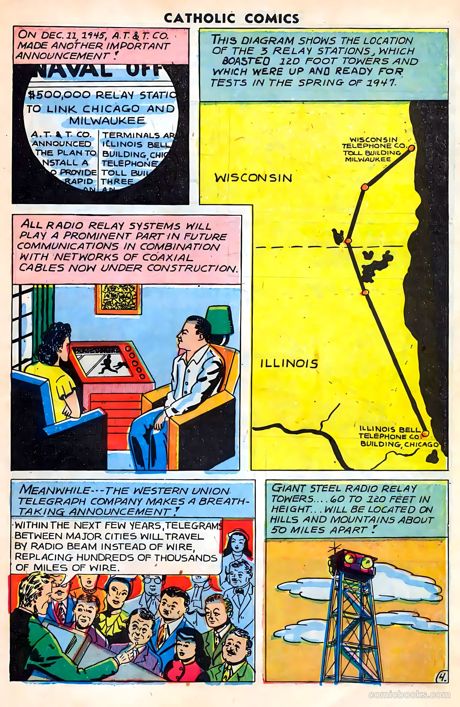 Catholic Comics #4 (1948) — page 23 of 36