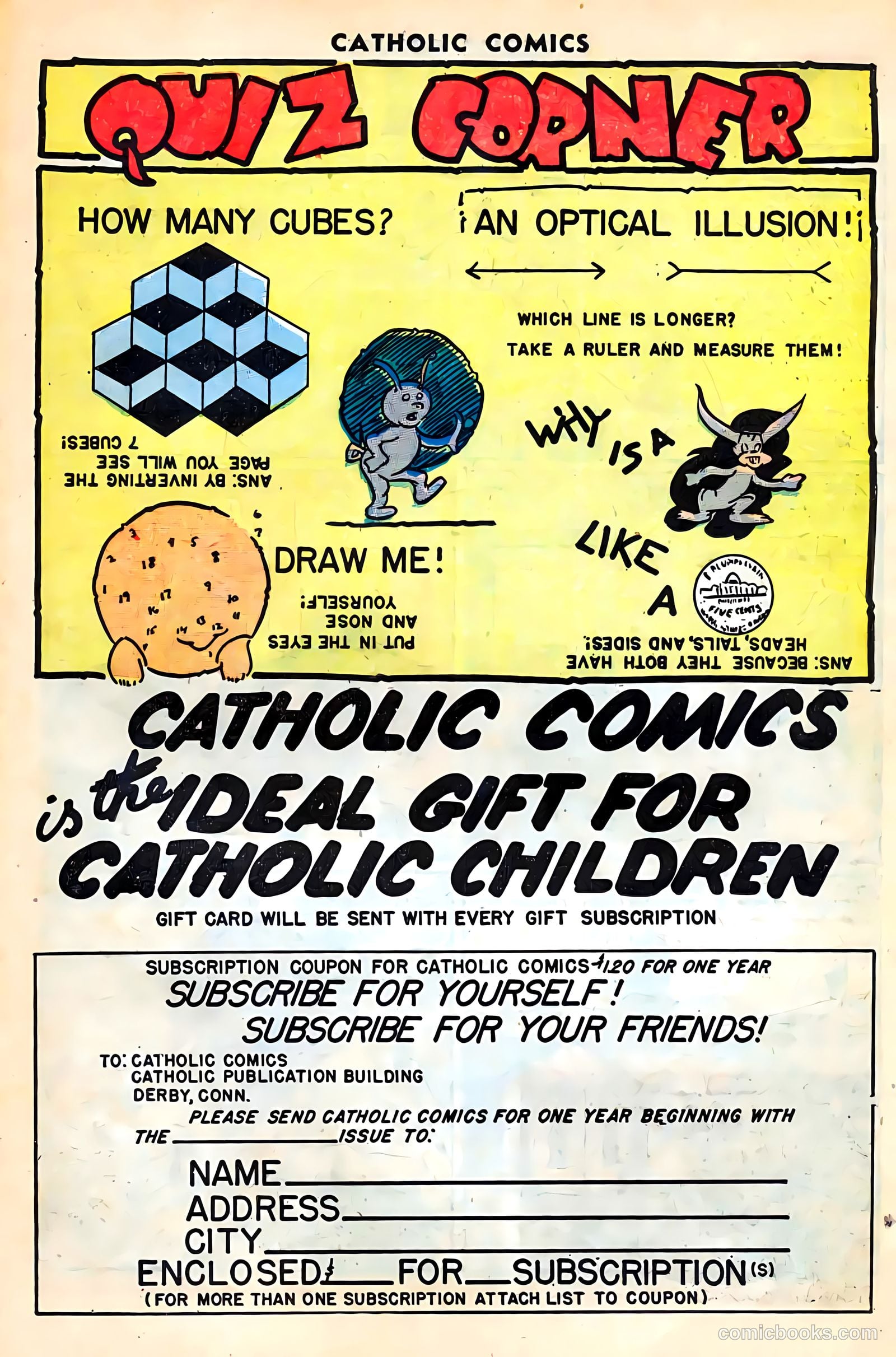 Catholic Comics #4 (1948) — page 25 of 36