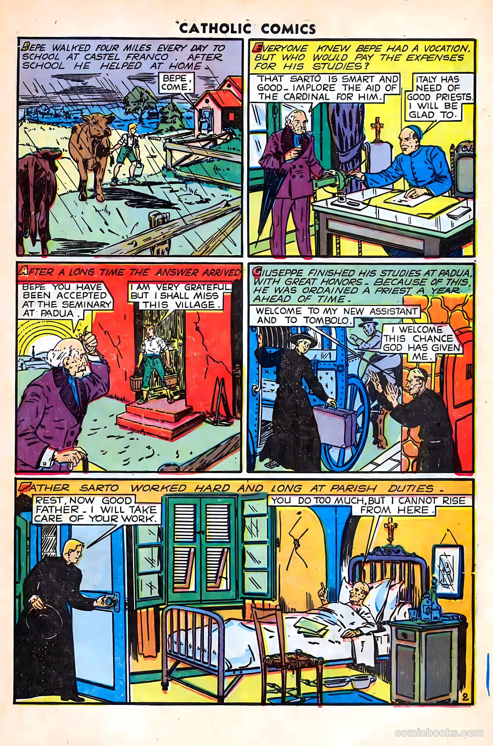 Catholic Comics #4 (1948) — page 27 of 36