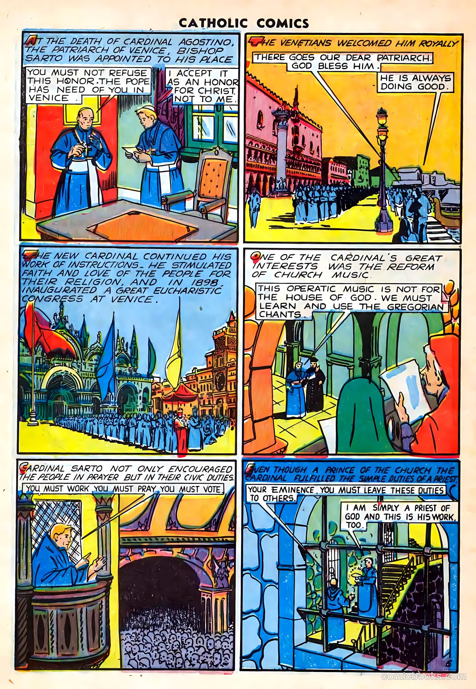 Catholic Comics #4 (1948) — page 30 of 36