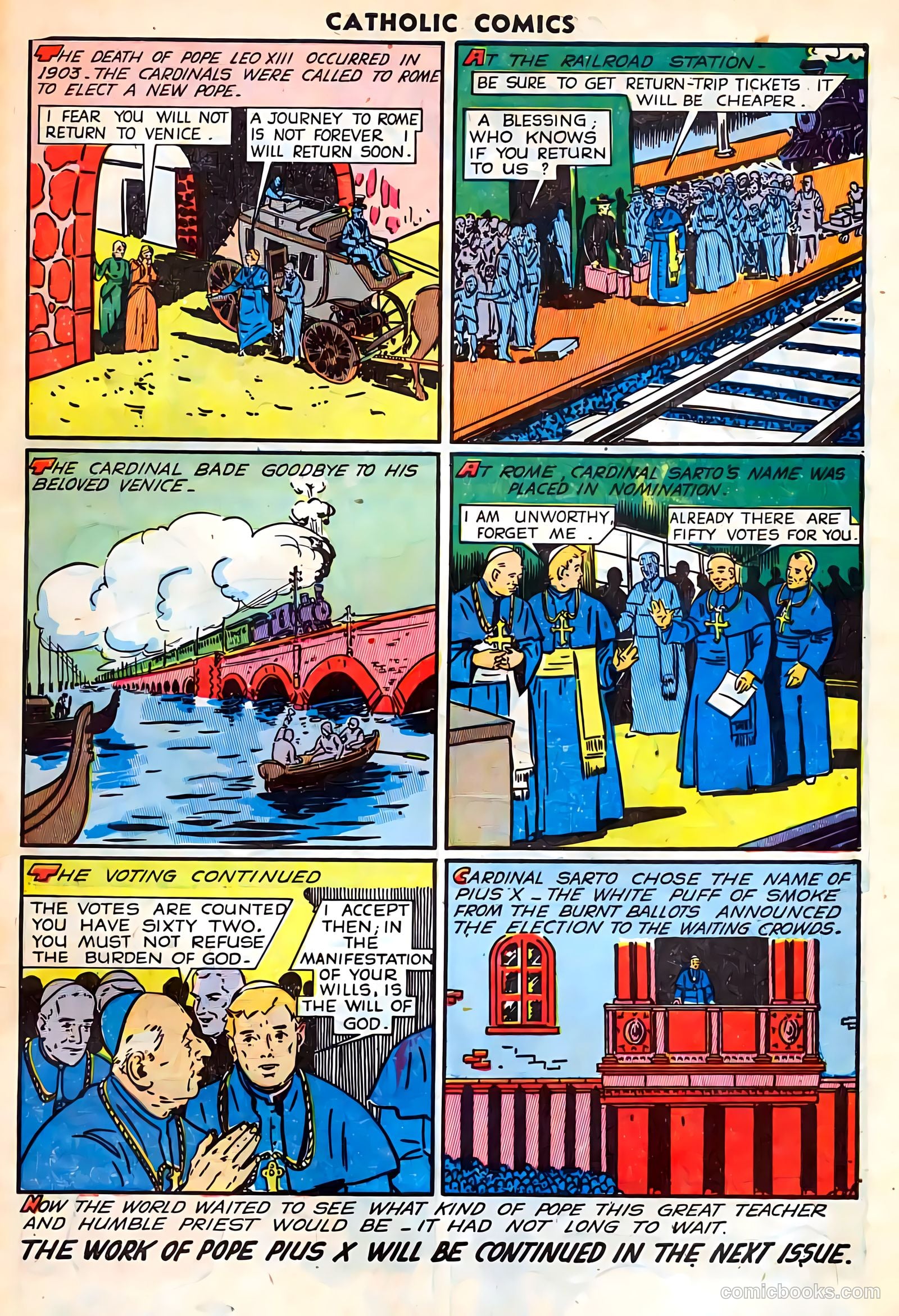 Catholic Comics #4 (1948) — page 31 of 36