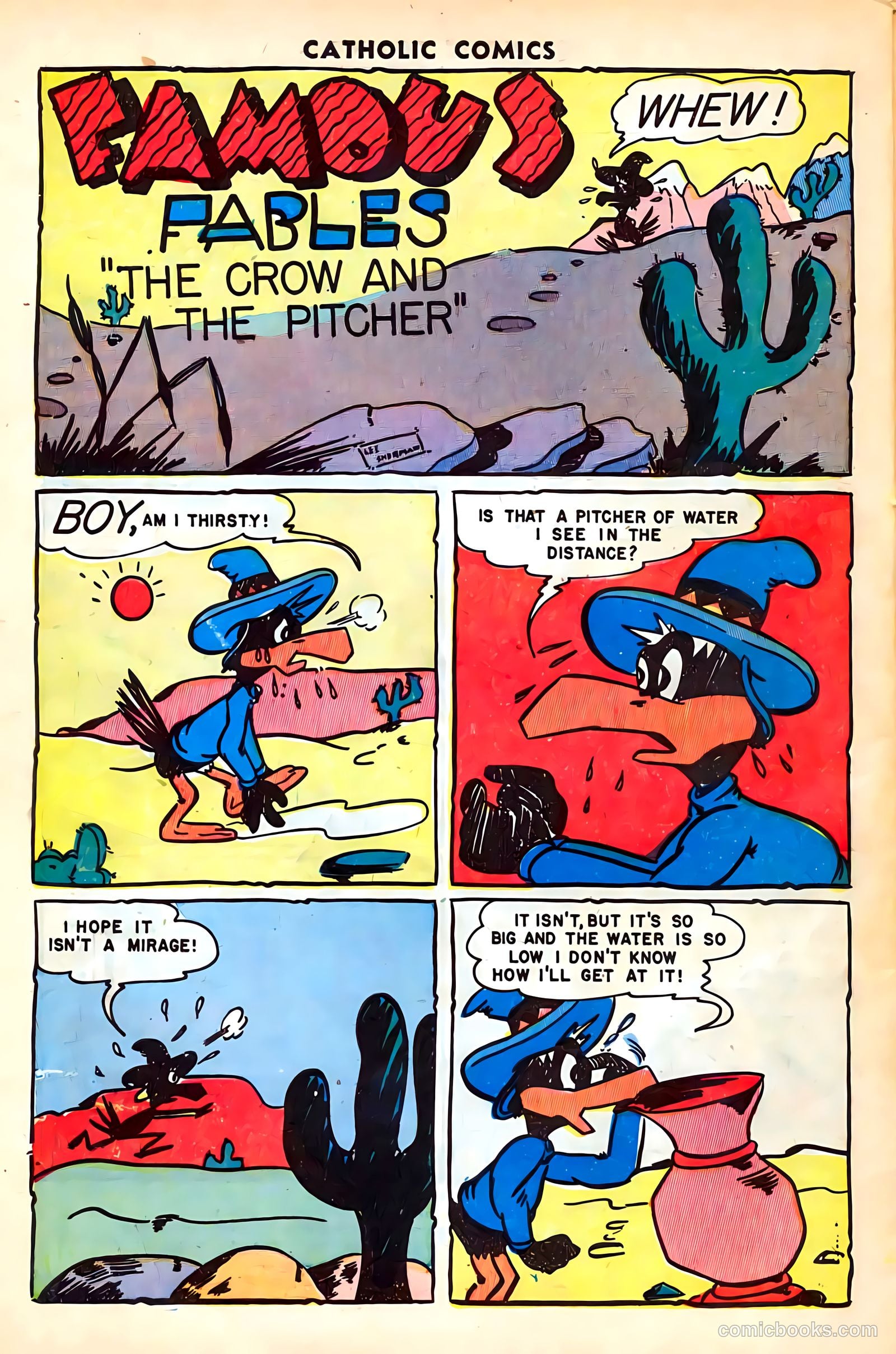 Catholic Comics #4 (1948) — page 32 of 36
