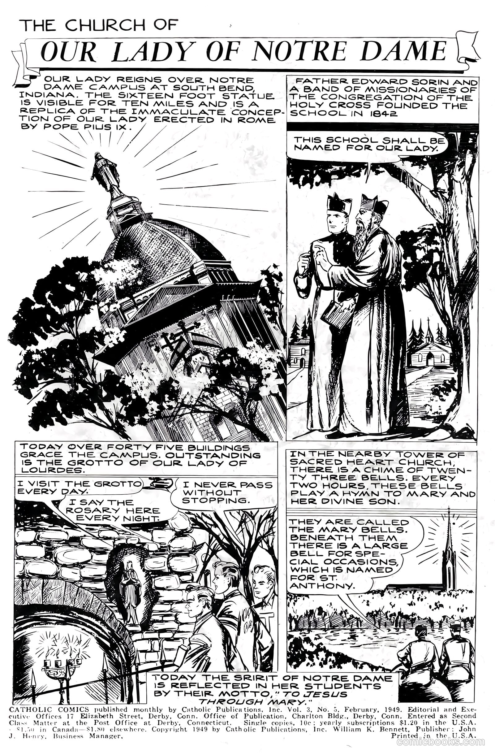 Catholic Comics #5 (1946) — page 2 of 35